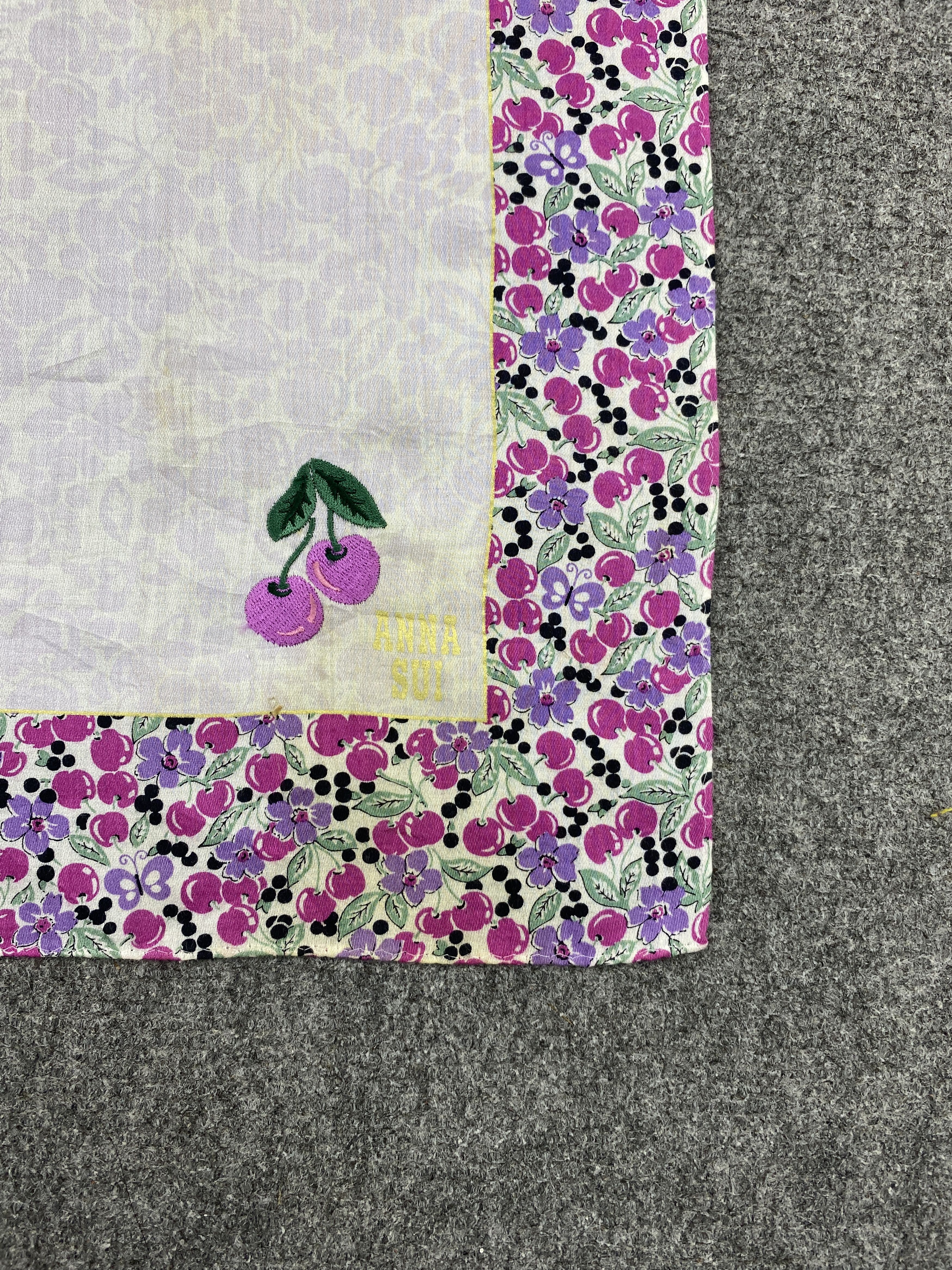 Other Vintage Anna Sui Handkerchief / Neckerchief HKC1134 Size ONE SIZE - 5 Thumbnail