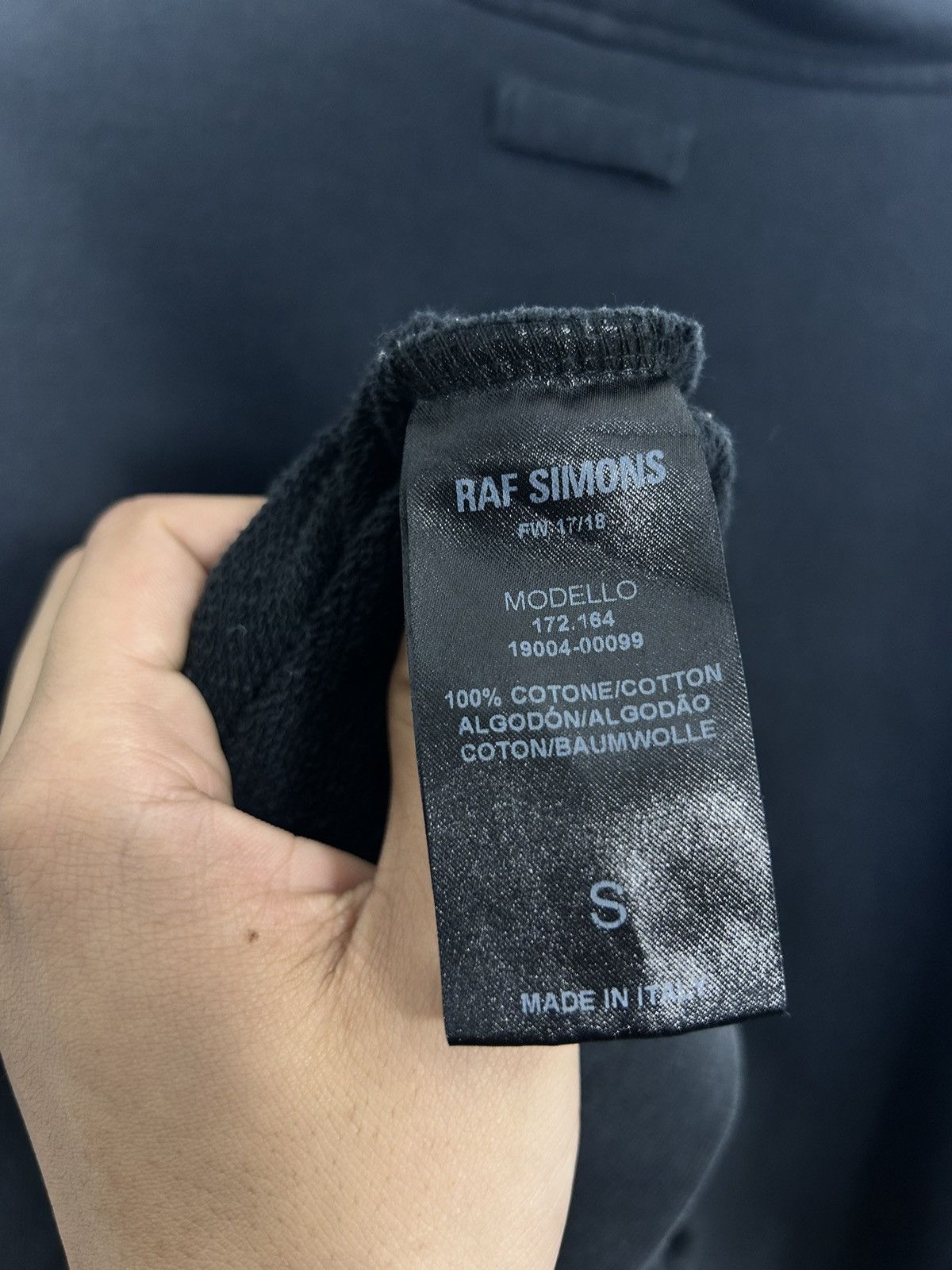 Raf Simons RAF SIMONS DETLEF81 HOODIE Size US S / EU 44-46 / 1 - 11 Preview