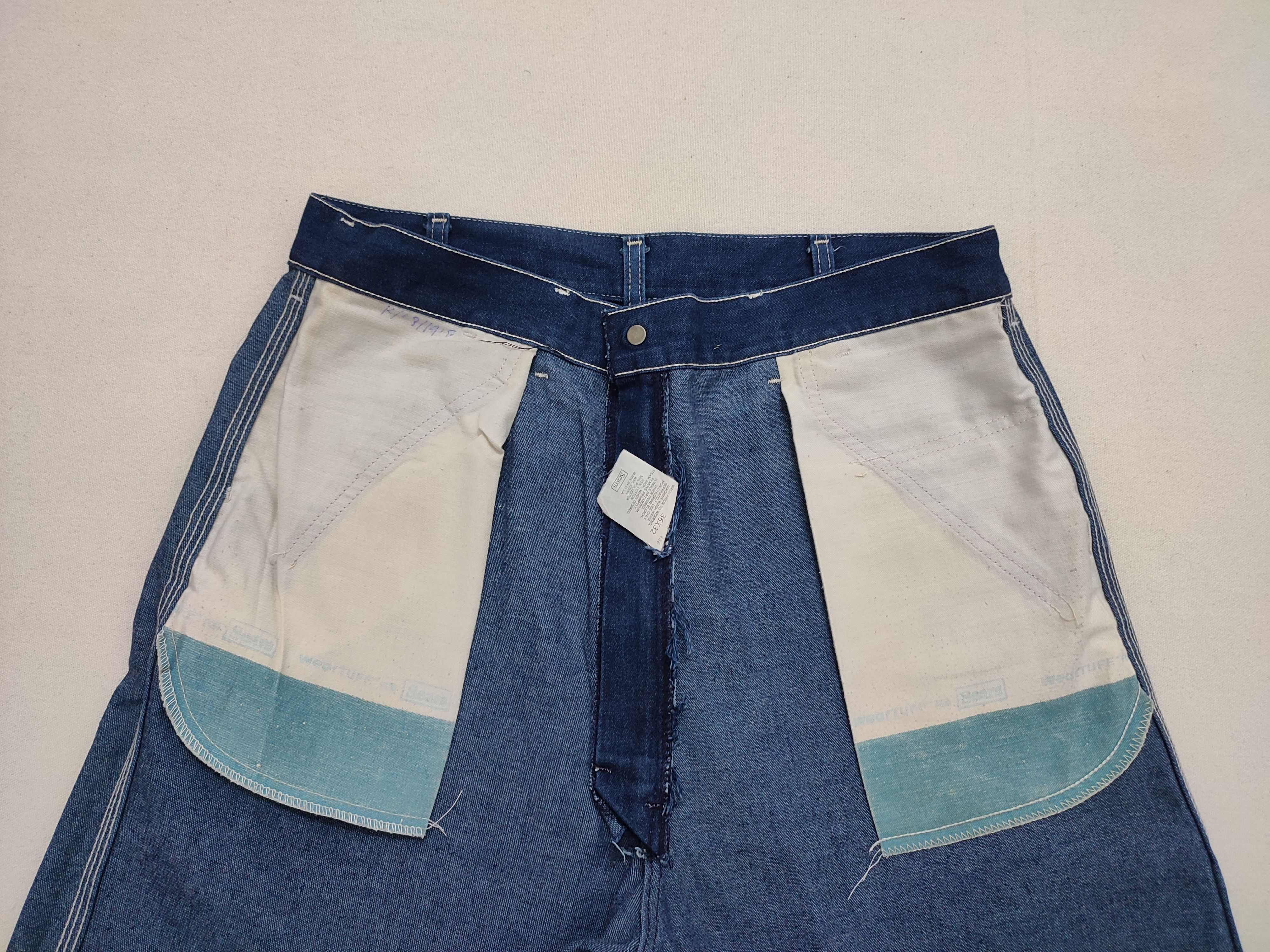 Sears Vintage 1970s Sears Carpenter Denim Size US 36 / EU 52 - 11 Thumbnail