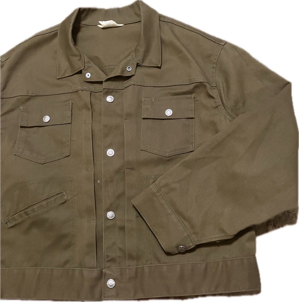 Japanese Brand × Vintage 60’s Ranch Craft Pleated Selvedge Jacket Size US L / EU 52-54 / 3 - 2 Thumbnail