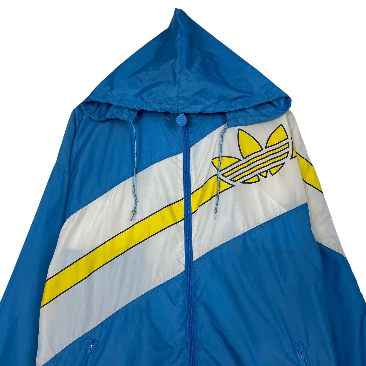 Adidas Adidas Big Logo Windbreaker Jacket Size US M / EU 48-50 / 2 - 2 Thumbnail