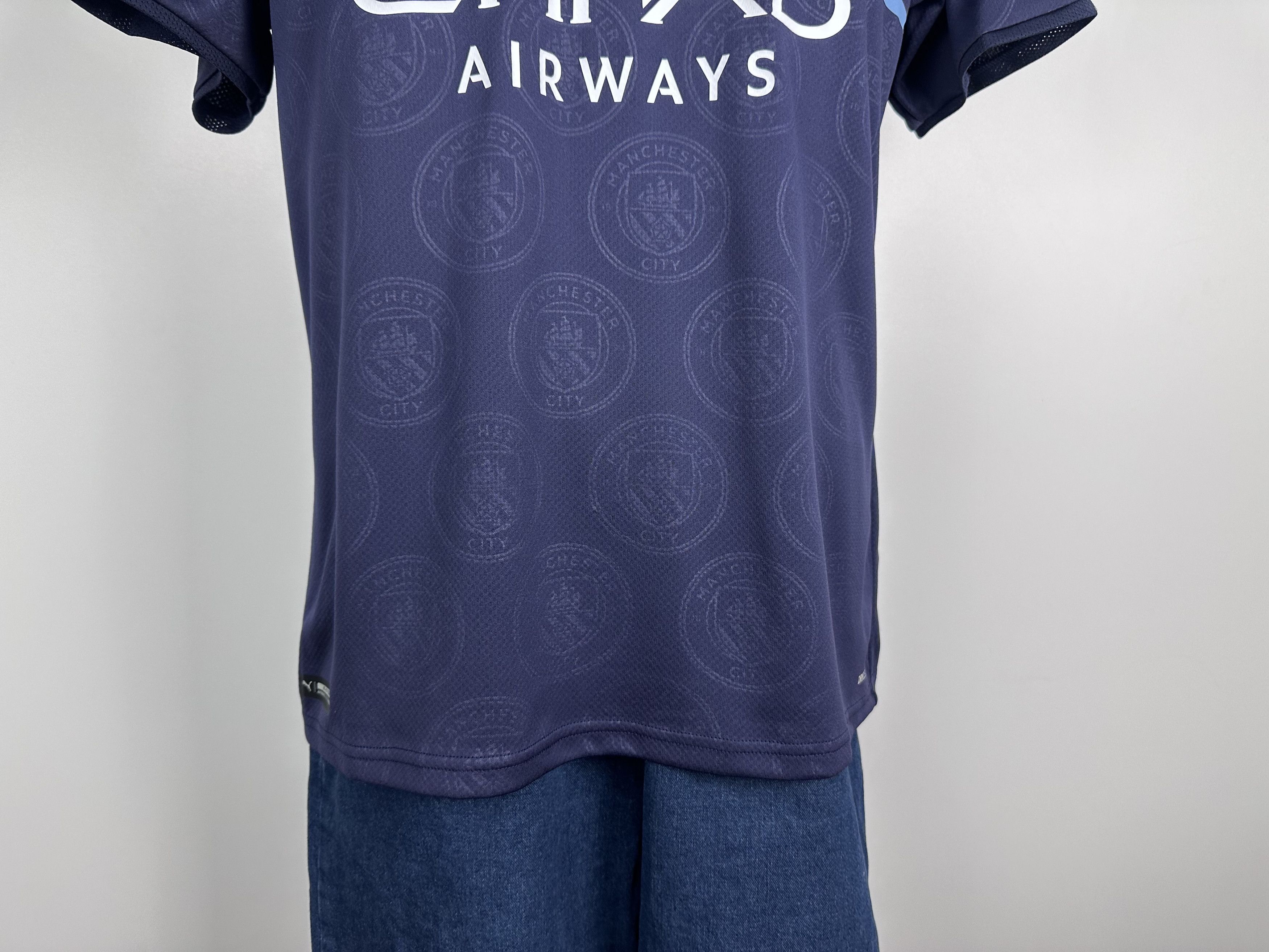 Puma MANCHESTER CITY 2021 SOCCER SHIRT JERSEY Puma #11 ZINCHENKO Size US L / EU 52-54 / 3 - 6 Thumbnail