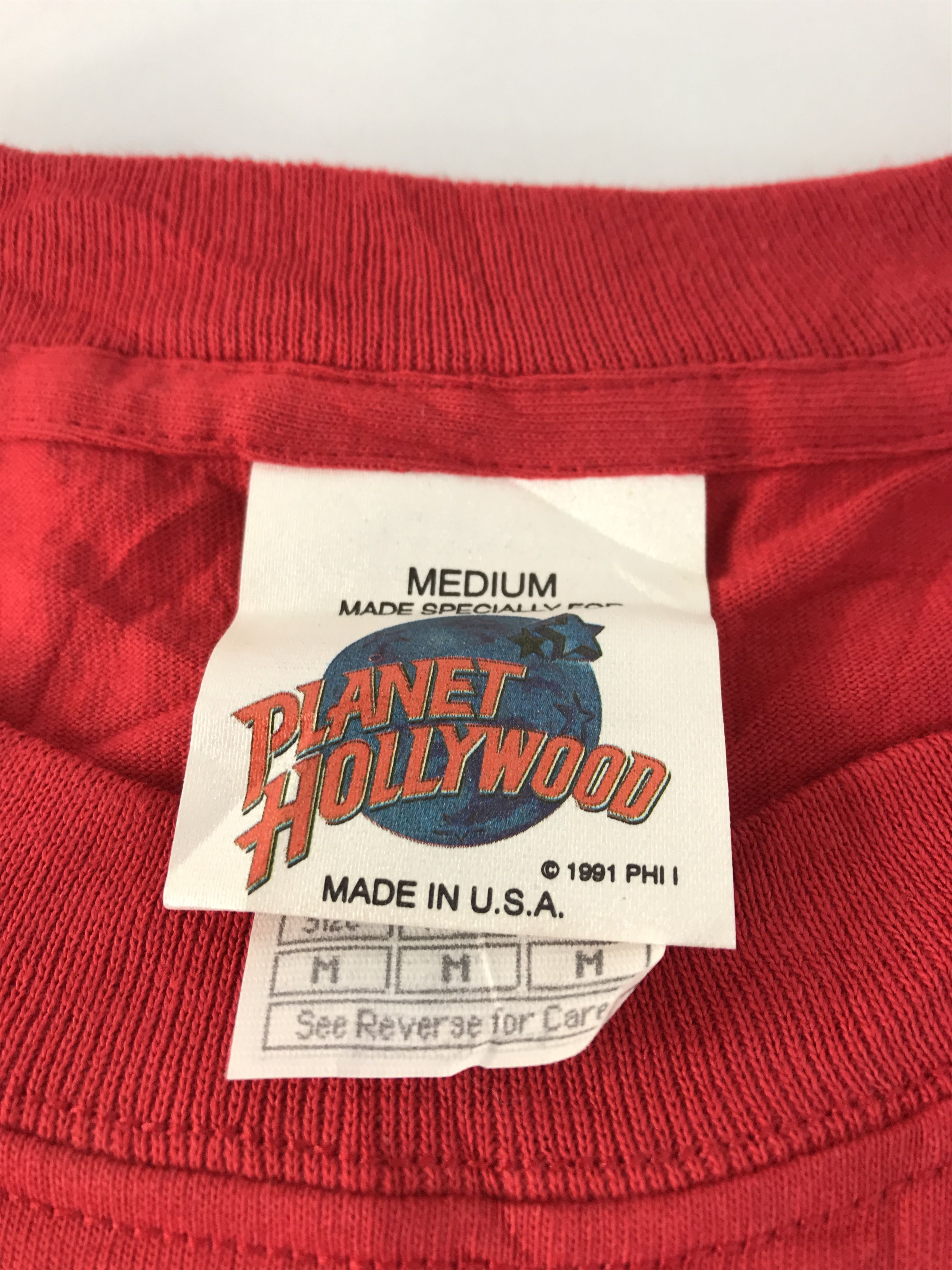 Planet Hollywood Planet Hollywood Honolulu Logo Printed Tee Made In Usa Size US M / EU 48-50 / 2 - 4 Thumbnail