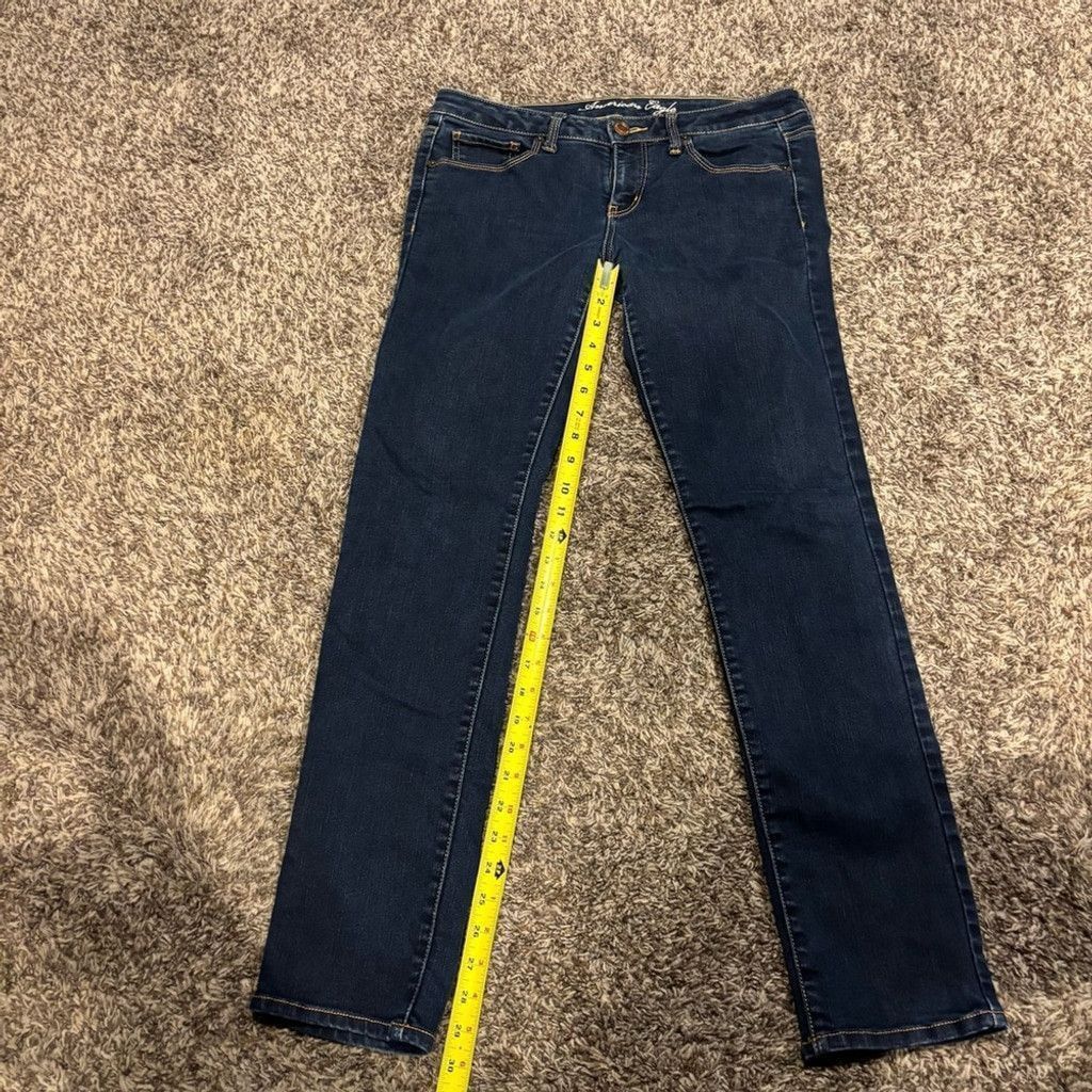 American Eagle Outfitters Women's American Eagle Skinny Jeans Size 34" / US 12 / IT 48 - 2 Thumbnail