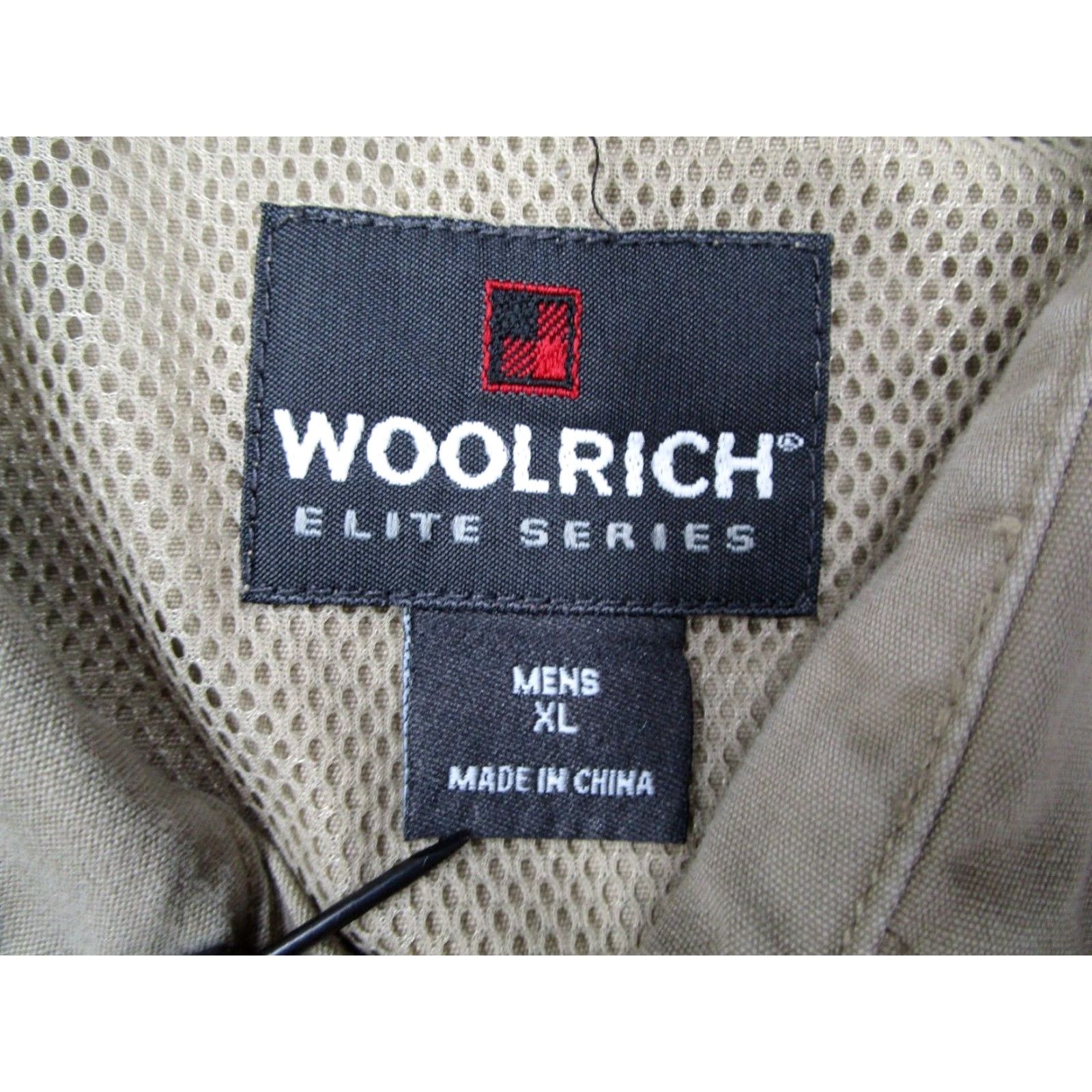 Vintage Woolrich Elite Series Men's XL Beige Twill Button-Up Safari Shirt Long Sleeve Casual Outdoor Size US XL / EU 56 / 4 - 3 Thumbnail