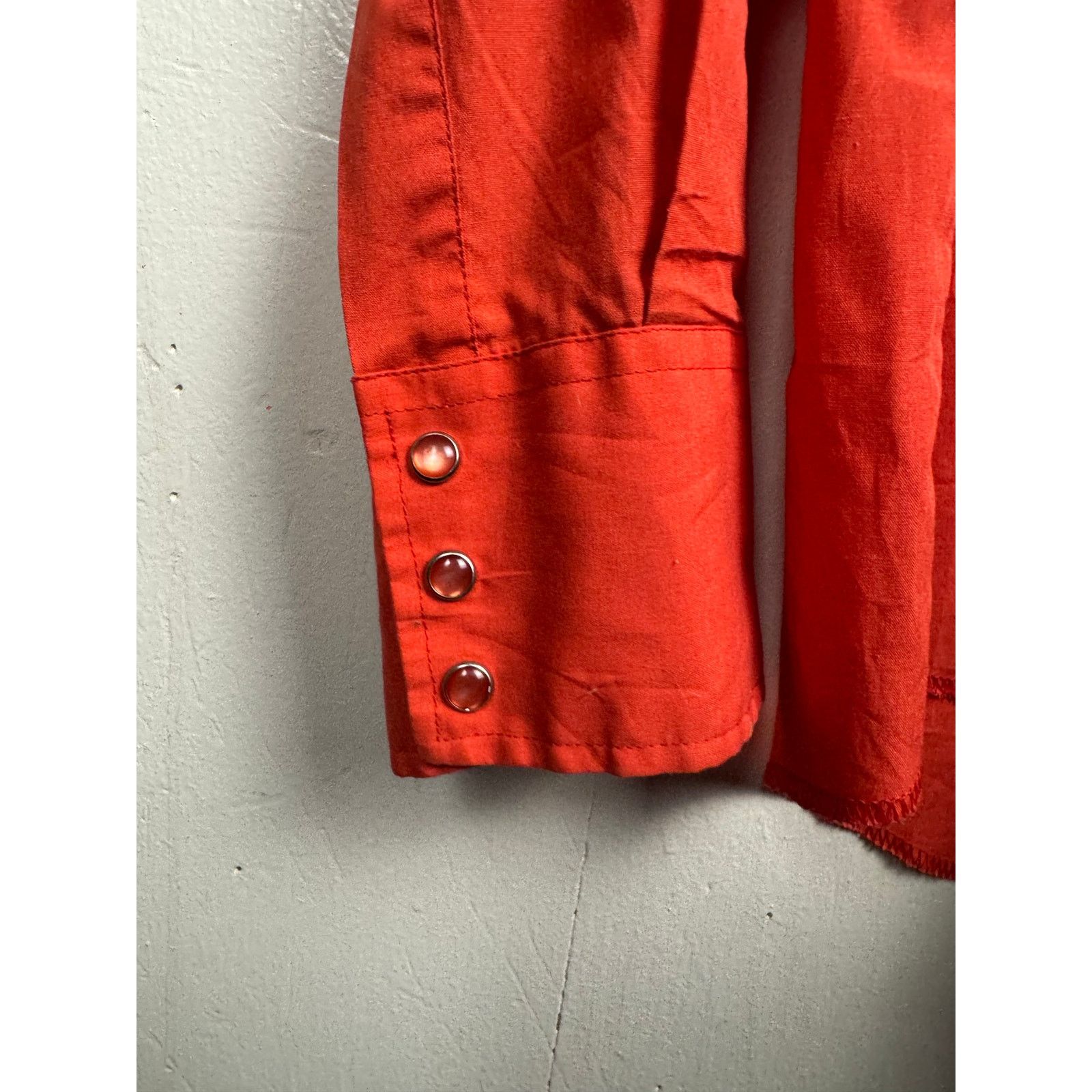 Rustler Vintage 1980s Rustler western snap shirt Large Size US XL / EU 56 / 4 - 3 Thumbnail