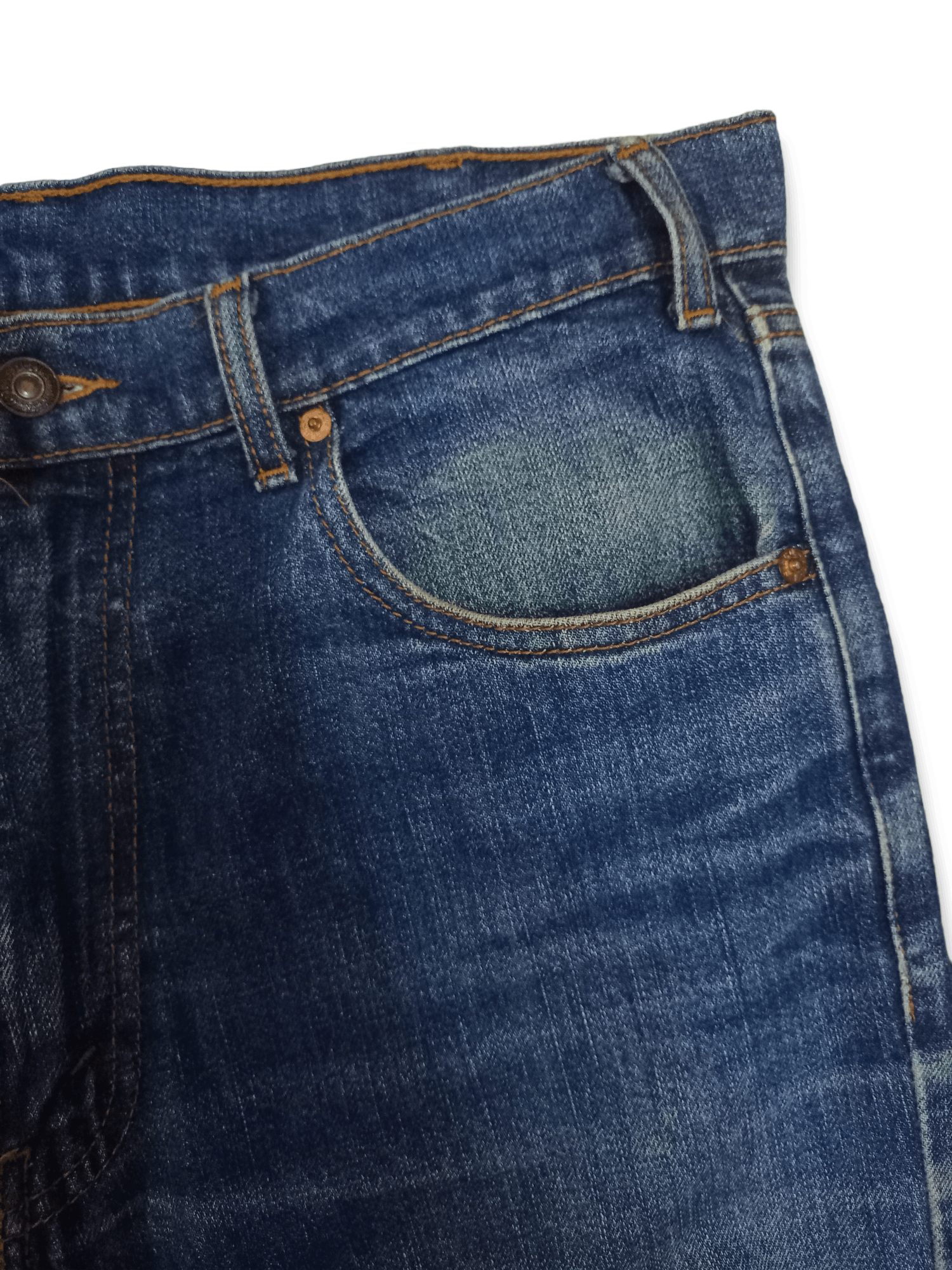 Levi's × Levi's Vintage Clothing Vintage Levis 603-0217 Blue Wash Ripped Style Jeans 33x30 Size US 33 - 7 Thumbnail