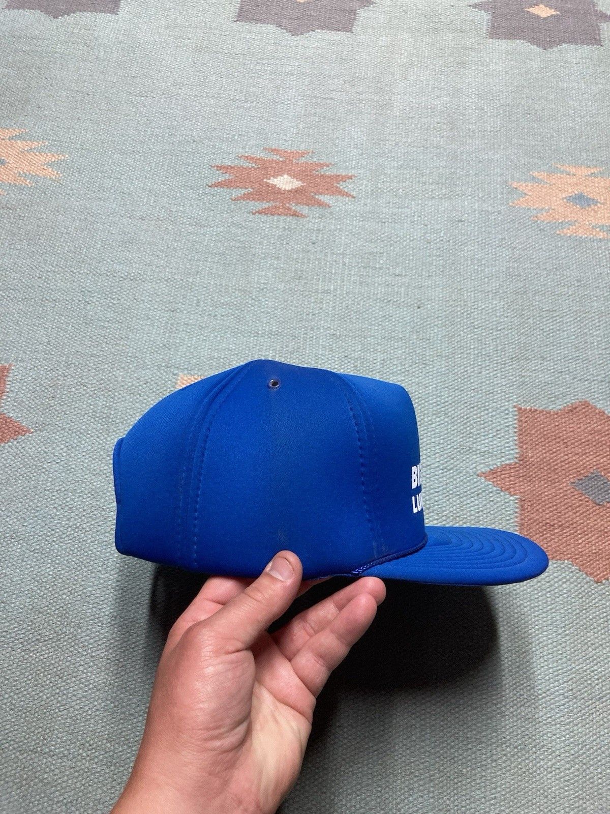 Vintage Vintage SnapBack hat Big L lumberland Michigan lumber wood Size ONE SIZE - 8 Thumbnail