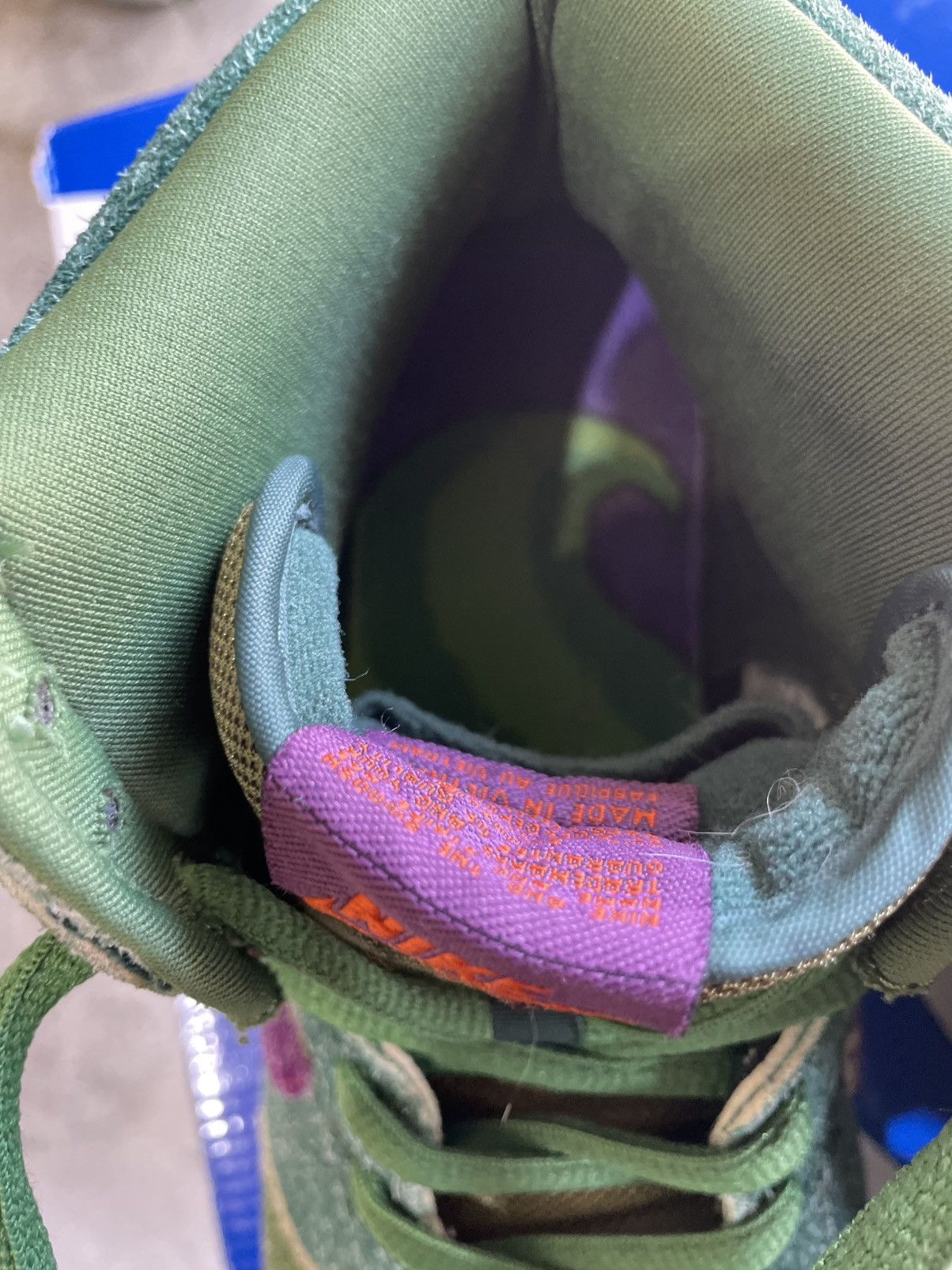 Nike Nike SB Dunk High Skunk 420 Size US 11 / EU 44 - 11 Thumbnail