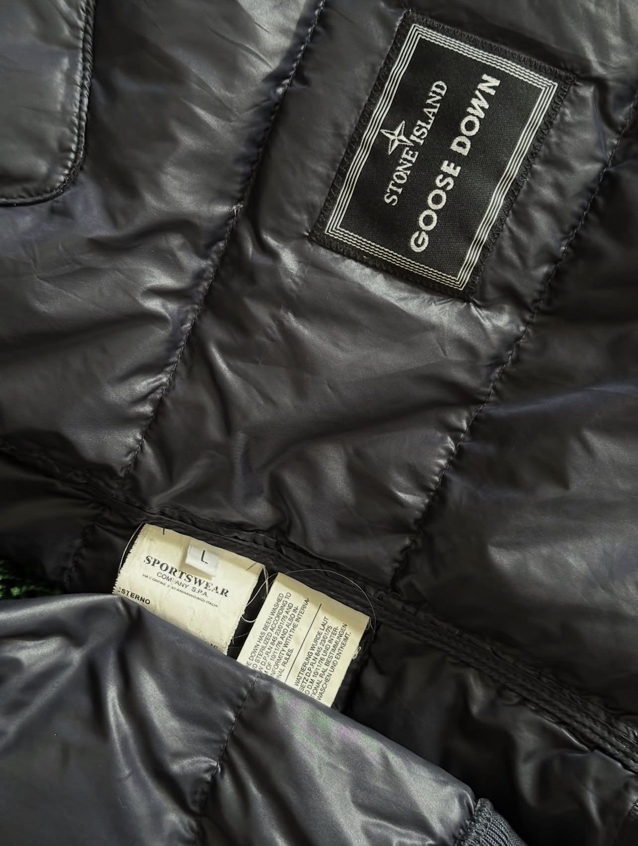 Stone Island Stone Island Goose Down Jacket with Removable Lining (L) Size US L / EU 52-54 / 3 - 7 Thumbnail