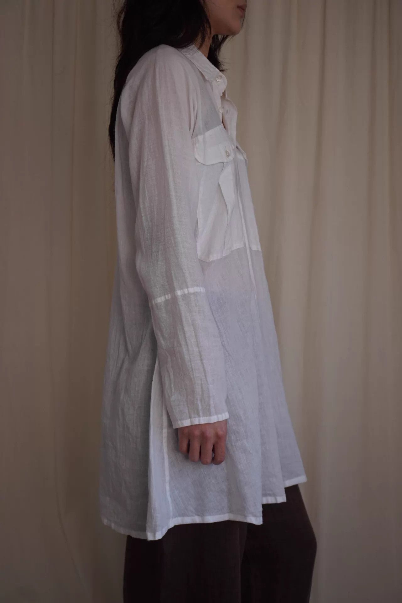 Yohji Yamamoto Yohji Yamamoto 1993ss Cotton Button Shirt Women's S Size S / US 4 / IT 40 - 4 Thumbnail