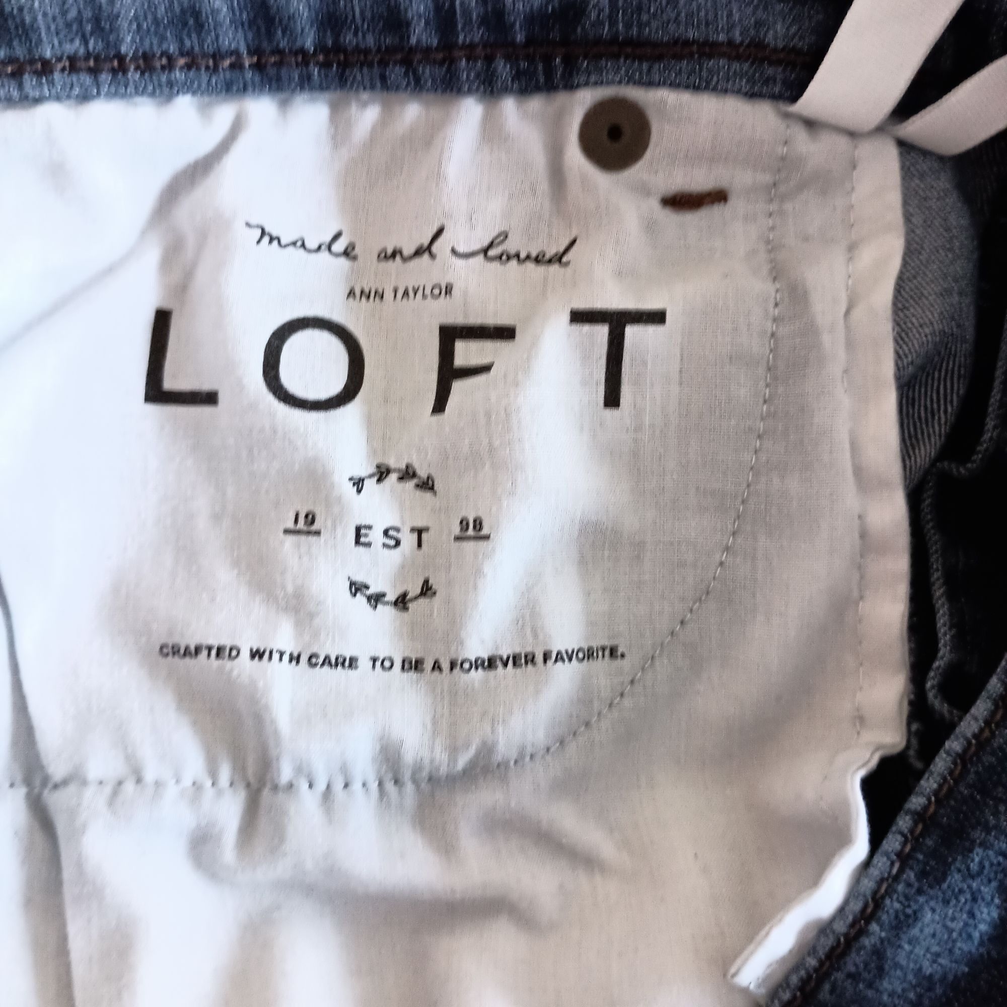 Loft Ann Taylor LOFT Modern Skinny Jeans Women's 10 Mid Rise 27 I Size 30" / US 8 / IT 44 - 8 Thumbnail