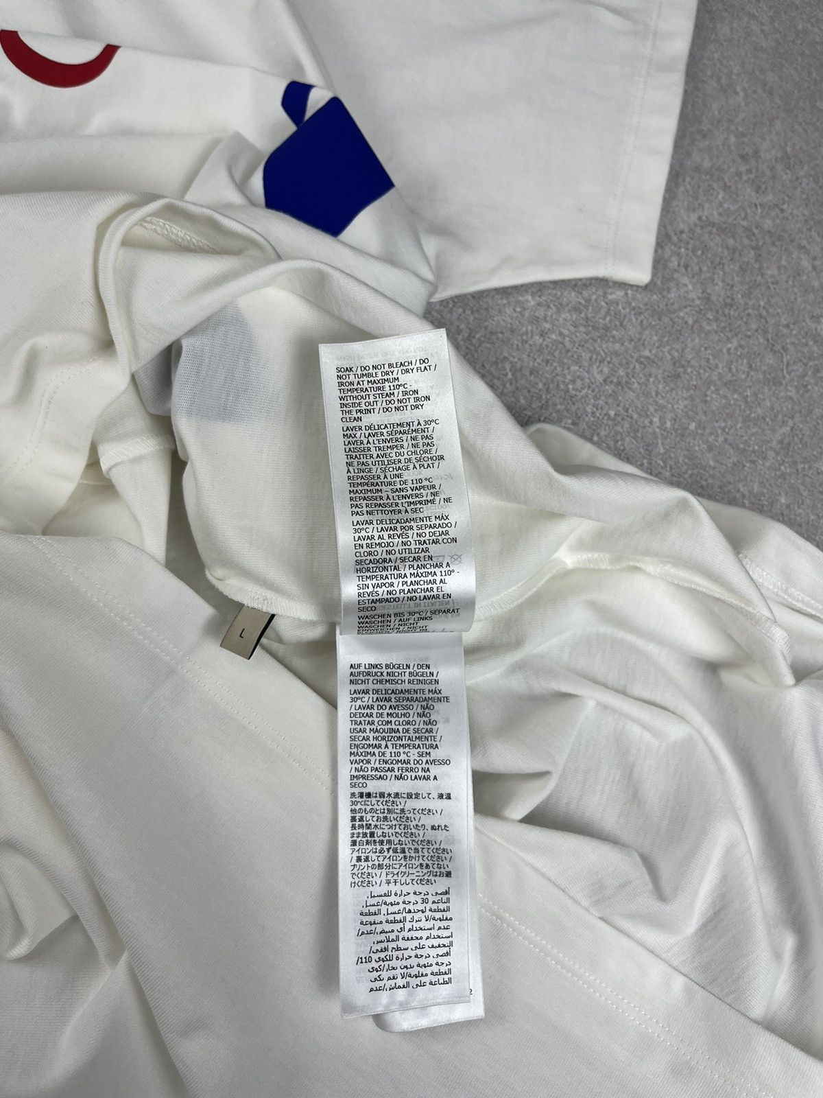 Adidas × Gucci Gucci x Adidas Cotton Jersey T-Shirt White Size US L / EU 52-54 / 3 - 10 Thumbnail