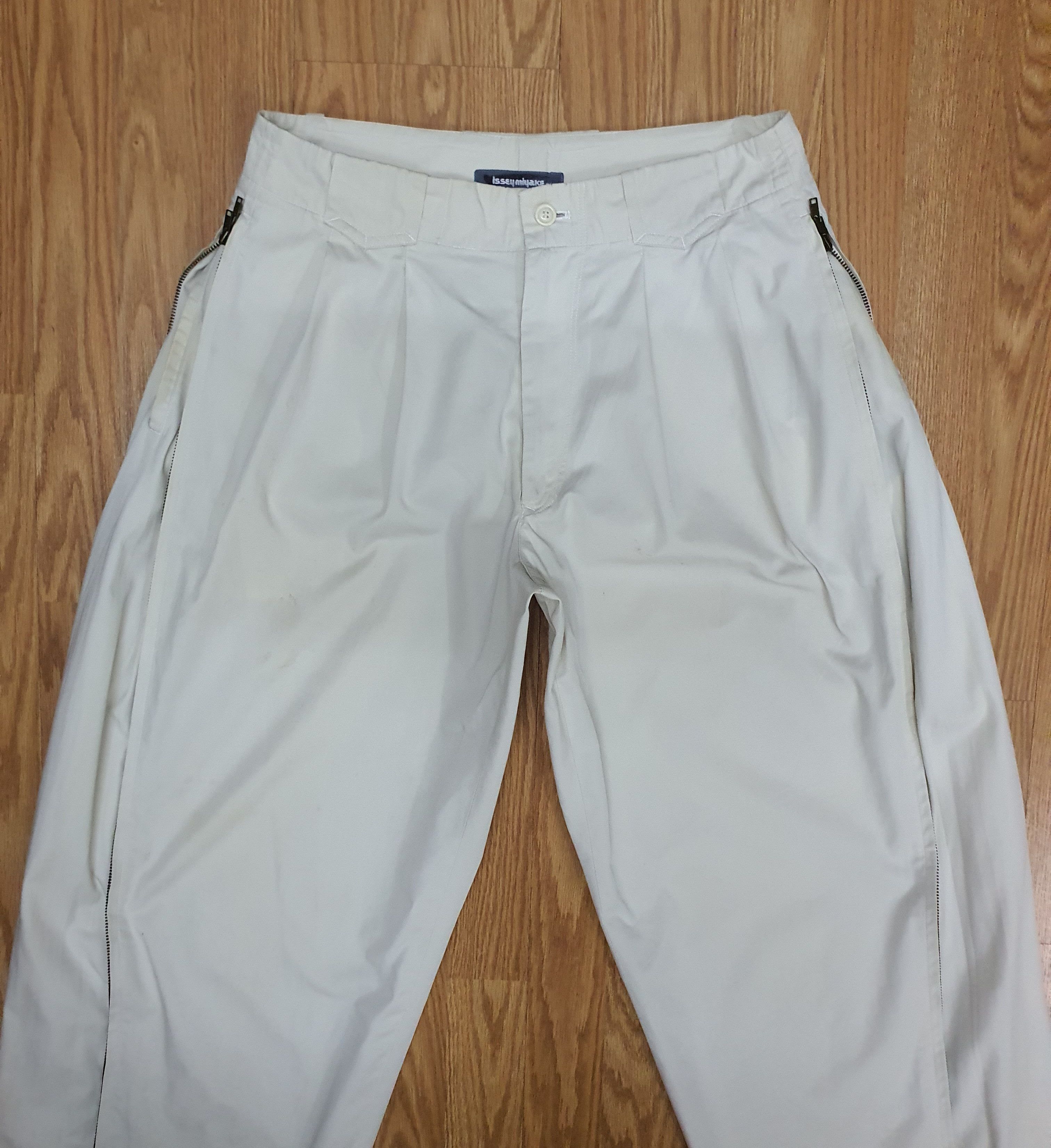 Issey Miyake Waist 30" Vintage Issey miyake Full Side Zip Pants Size US 30 / EU 46 - 2 Thumbnail