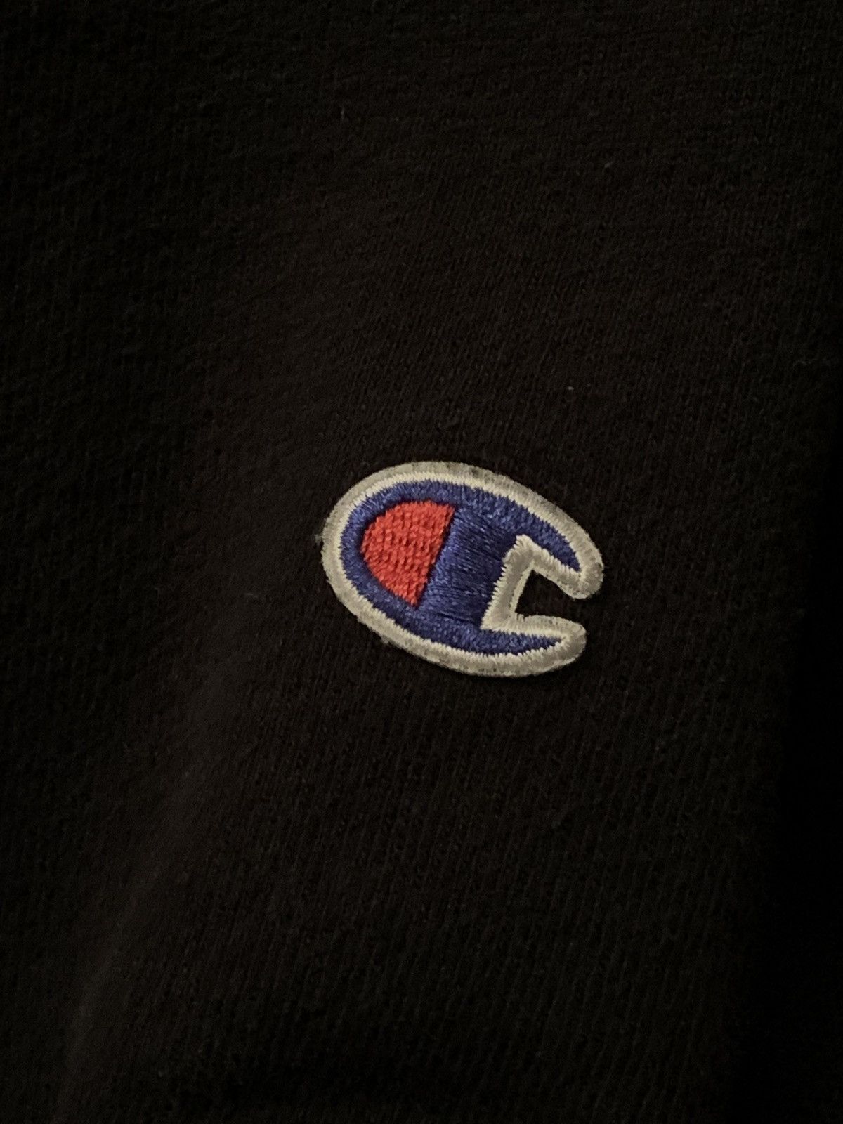 Champion Vintage Y2K Champion Reverse Weave Black Sportswear Hoodie Size US S / EU 44-46 / 1 - 3 Thumbnail
