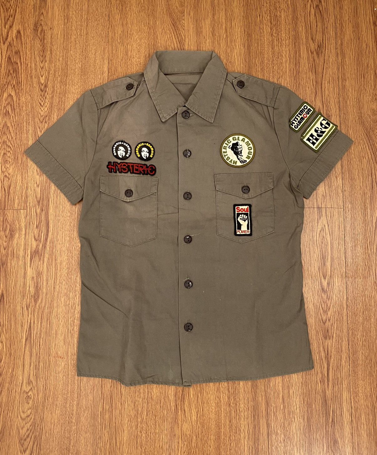 Hysteric Glamour Hysteric glamour patch shirt Size US XS / EU 42 / 0 - 1 Thumbnail
