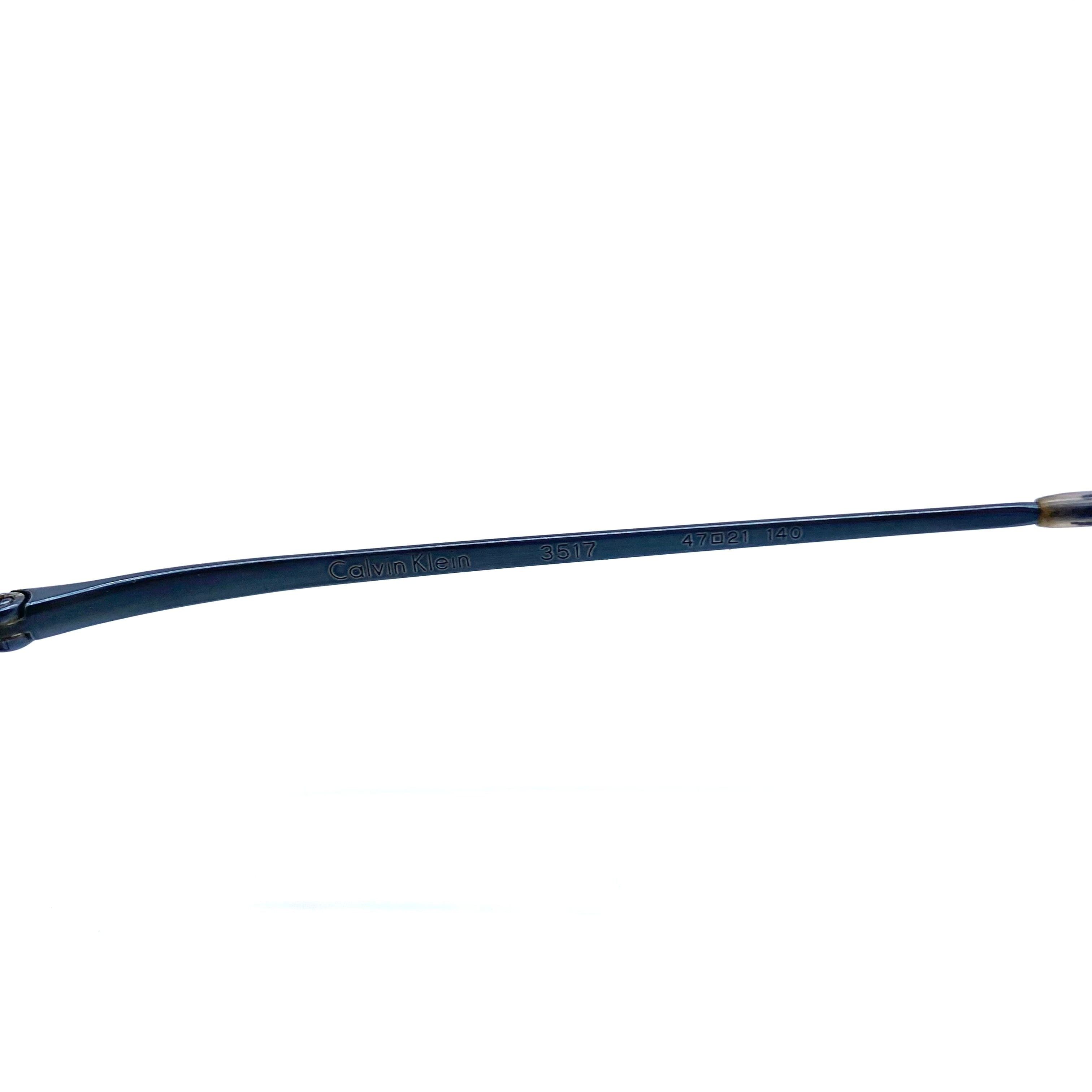 Calvin Klein Vintage CalvinKlein Eye wear Prescription Glasses Dark Green Size ONE SIZE - 5 Thumbnail