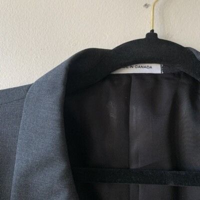 Yves Saint Laurent YVES SAINT LAURENT Mens Size 46 Wool Union Made Jacket Sport Size 46R - 3 Thumbnail