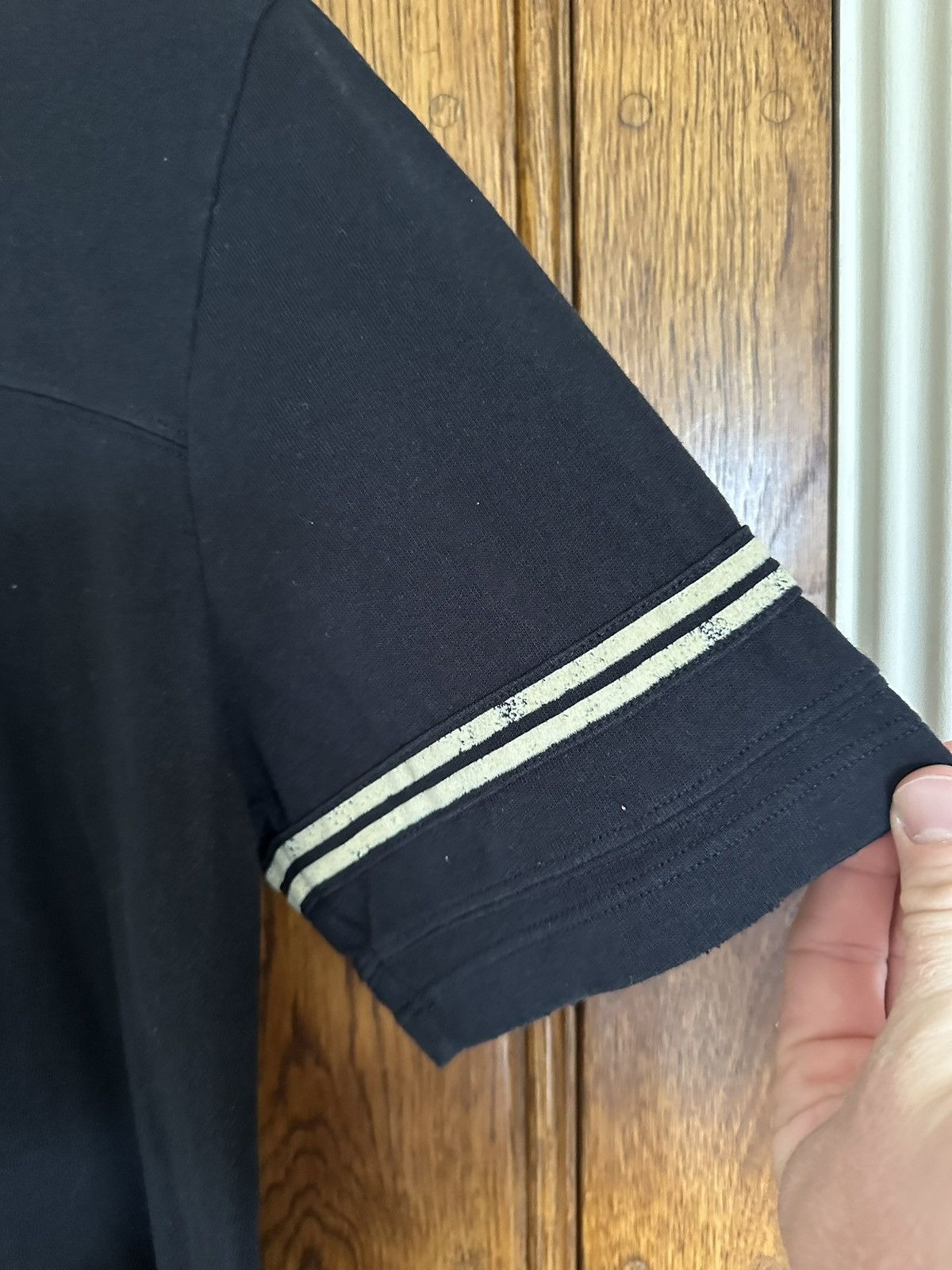 Saint Laurent Paris Grail Saint Laurent 50’s signature logo black t shirt Size US S / EU 44-46 / 1 - 12 Thumbnail
