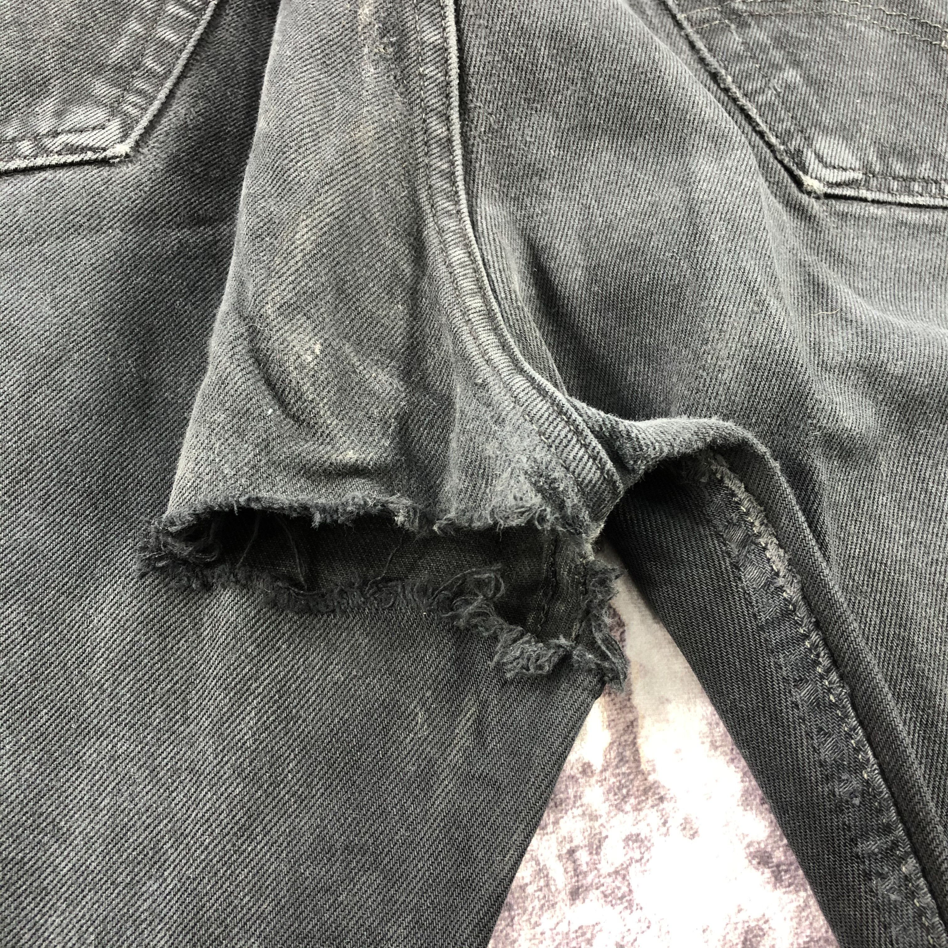 Levi's × Vintage 90s Vintage Levis 501 Ripped Jeans-JM2337 Size US 36 / EU 52 - 6 Thumbnail