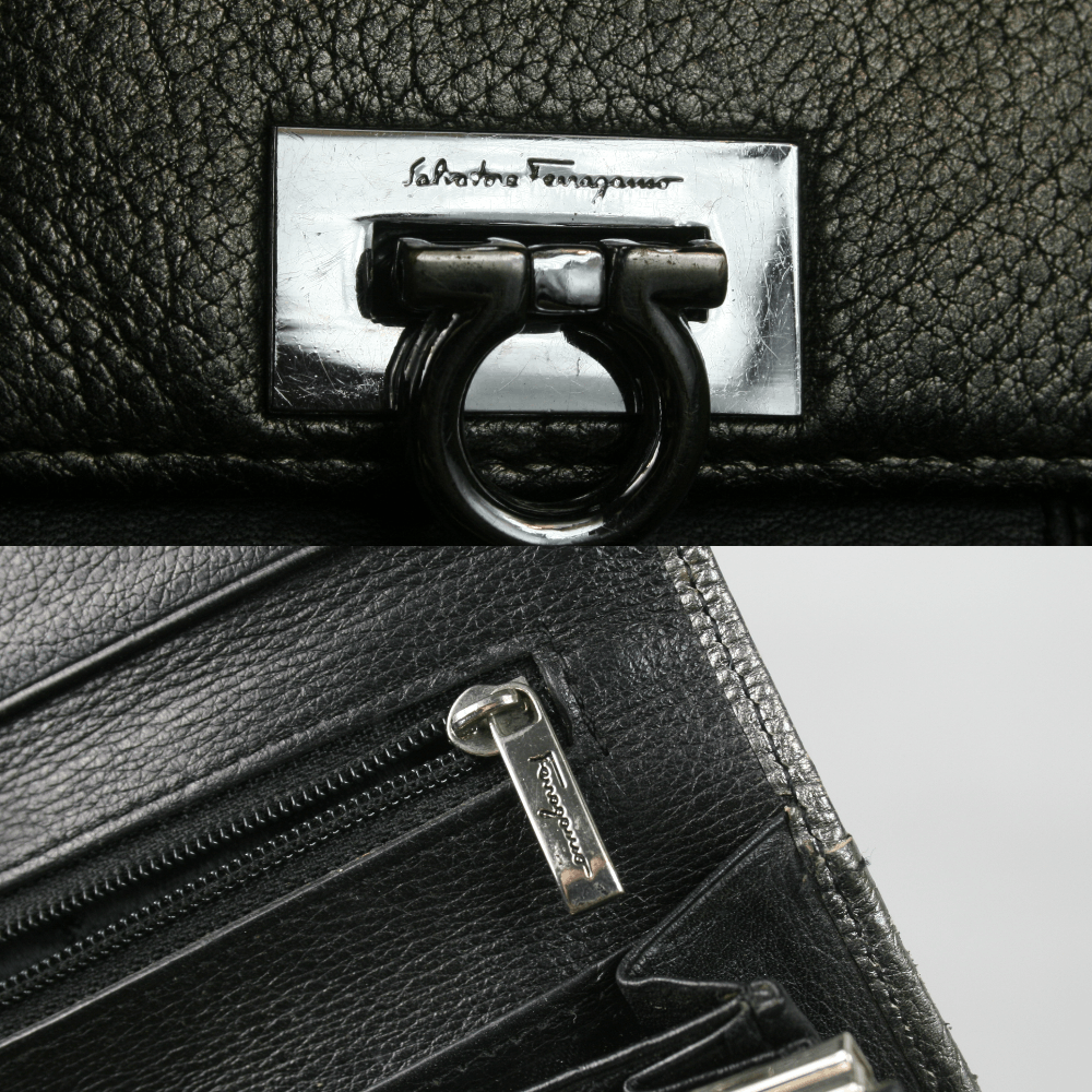 Salvatore Ferragamo 00S Leather Wallet Vintage Size ONE SIZE - 8 Thumbnail