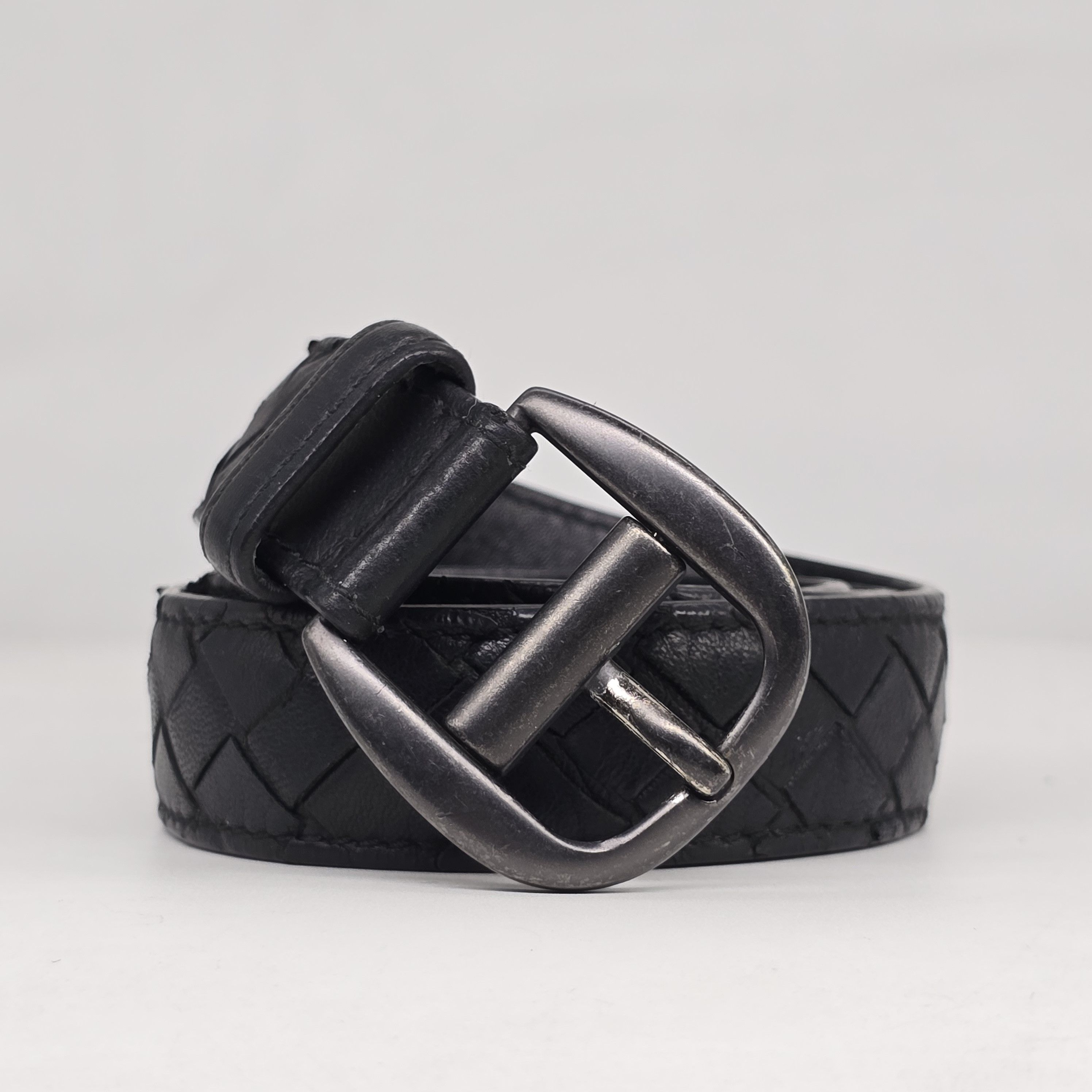 Bottega Veneta - Intrecciato Belt - 80 cm