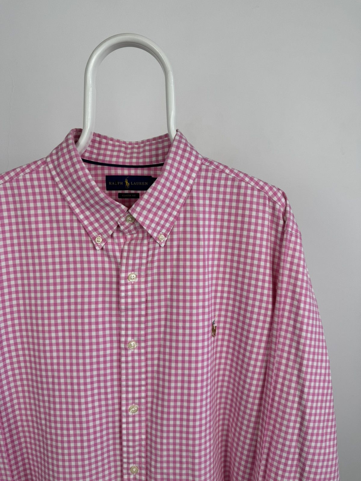 Polo Ralph Lauren Polo Ralph Lauren Classic Fit Checkered Long Sleeve Shirt Size US XXL / EU 58 / 5 - 2 Thumbnail