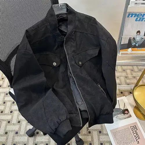 Other Kitajima x Reia Casual Loose Baseball Jacket Coat Size US L / EU 52-54 / 3 - 7 Thumbnail