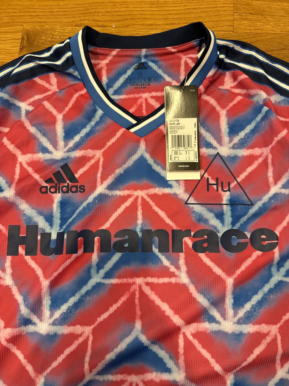 Adidas × Pharrell Adidas Pharrell Human Race HUFC Jersey Small Size US S / EU 44-46 / 1 - 1 Thumbnail