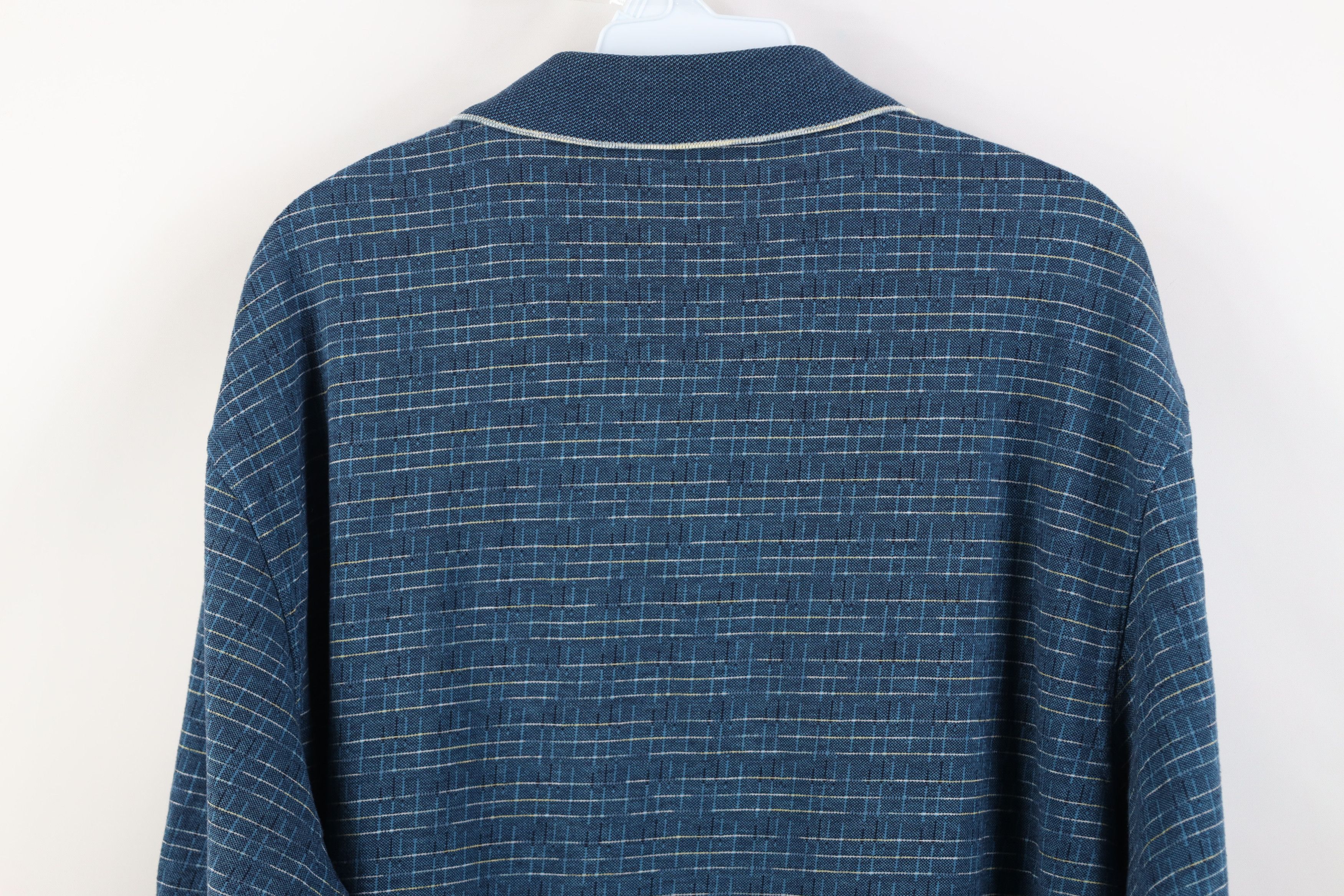 Vintage Vintage 90s Streetwear Knit Collared Golf Polo Shirt Size US XL / EU 56 / 4 - 9 Thumbnail