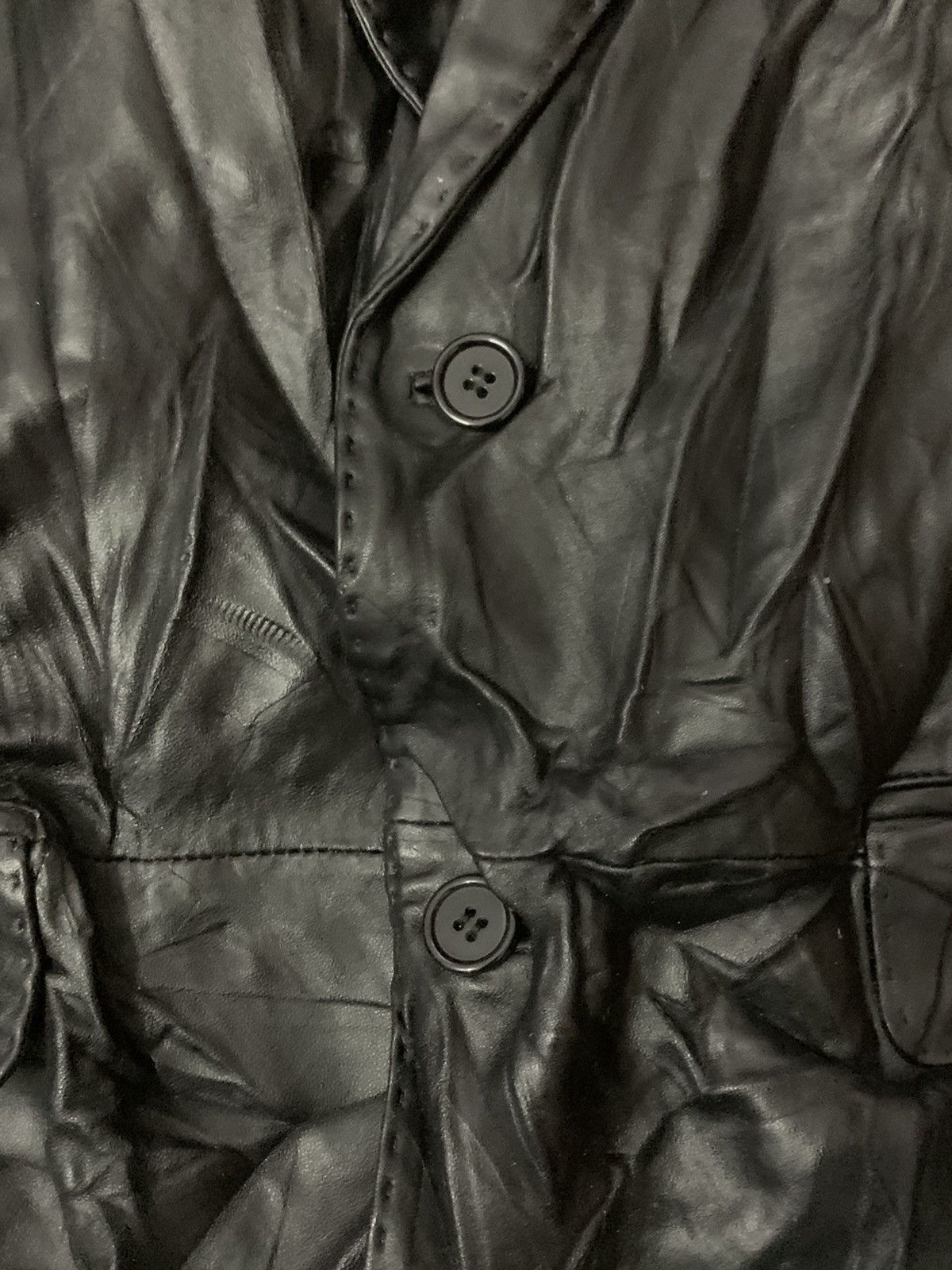 Balmain × Pierre Balmain Balmain Paris Leather Jacket Size US L / EU 52-54 / 3 - 8 Thumbnail
