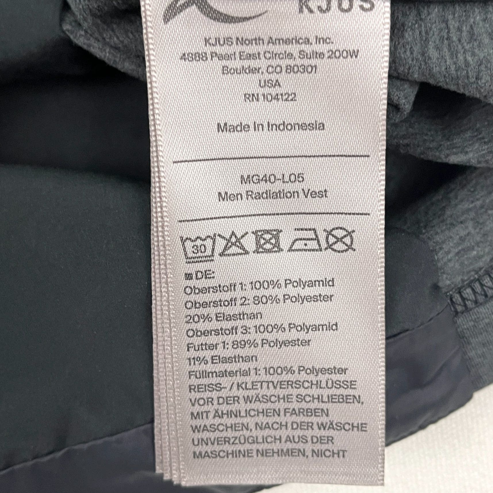 KJUS KJUS Radiation Vest Mens Size 54 XL Gray Insulated Puffer Full Zip Golf Preppy Jacket Size US XL / EU 56 / 4 - 7 Thumbnail