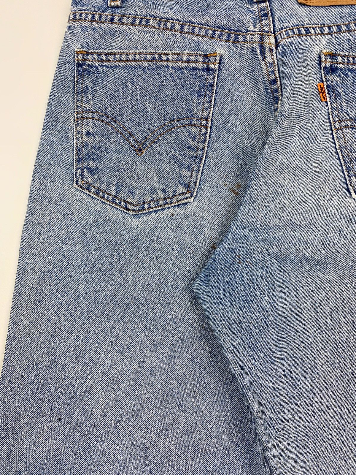 Levi's 1990’s Vintage Levi’s 550 Orange Tab Relaxed Fit Denim Jorts Size US 32 / EU 48 - 10 Thumbnail