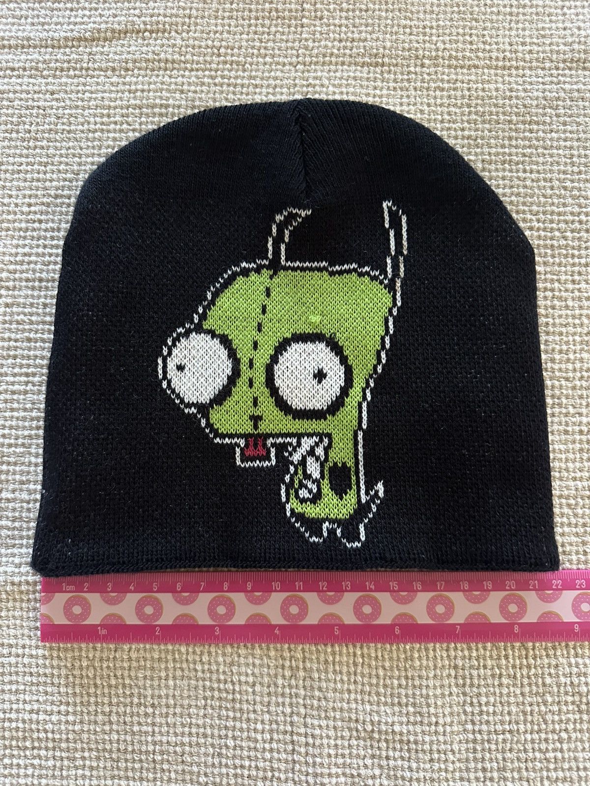Nickelodeon × Vintage RARE Vintage 2002 Nickelodeon Invader Zim GIR Skull Cap Size ONE SIZE - 6 Thumbnail