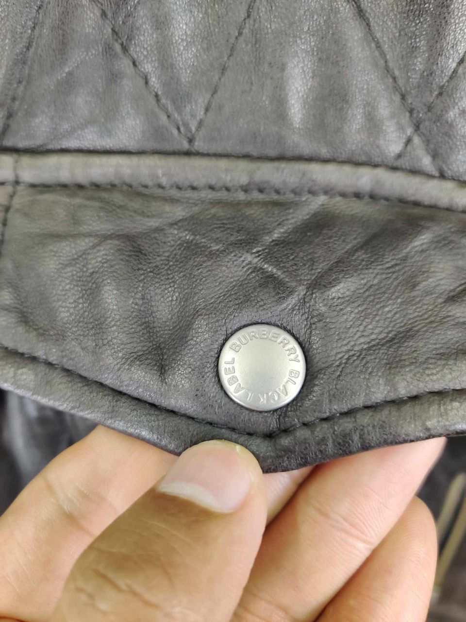 Burberry Burberry Black Label Quilted Leather Brown Jacket Size US L / EU 52-54 / 3 - 13 Thumbnail
