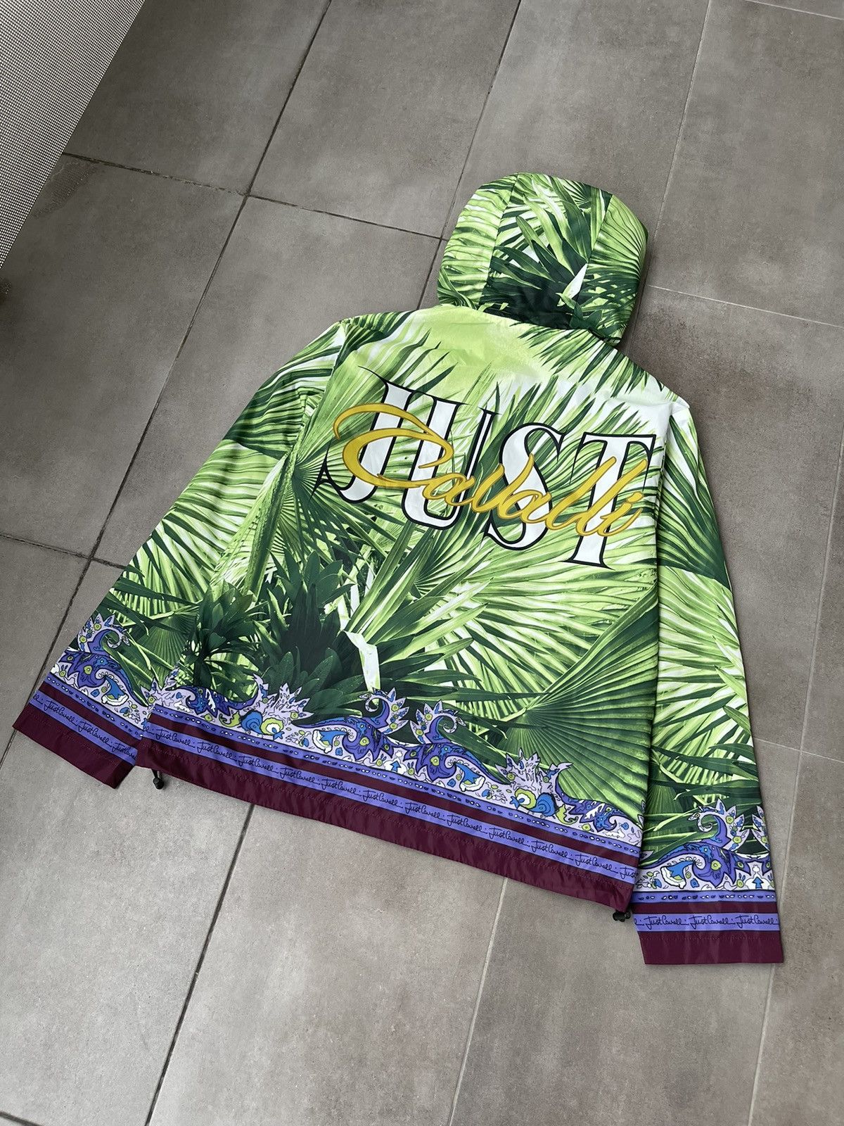 Just Cavalli !DS! FW22 Just Cavalli Eden Foulard Summer Jacket Size US M / EU 48-50 / 2 - 14 Thumbnail