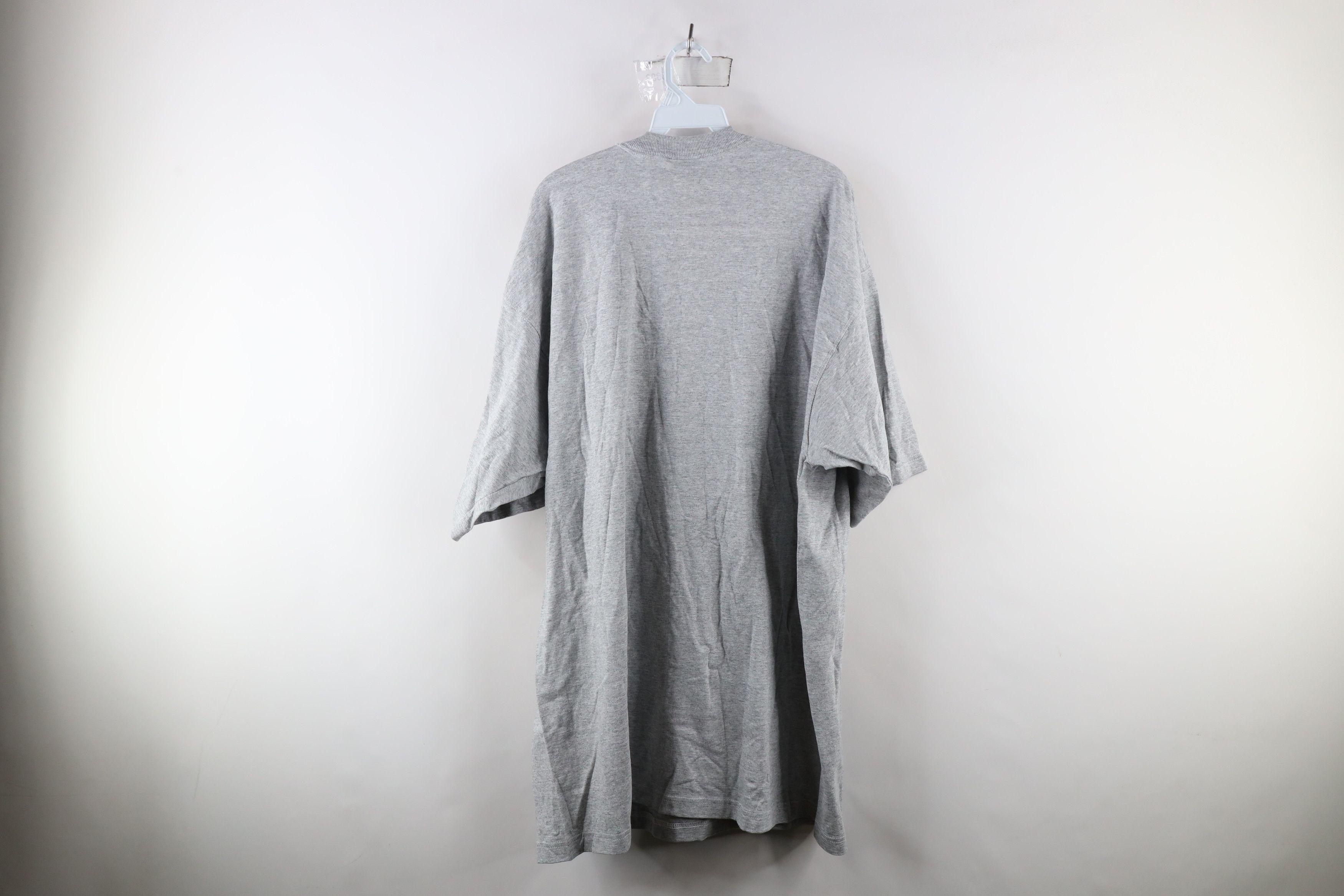 Vintage Deadstock Vintage 90s Streetwear T-Shirt Heather Gray USA Size US XXL / EU 58 / 5 - 8 Thumbnail