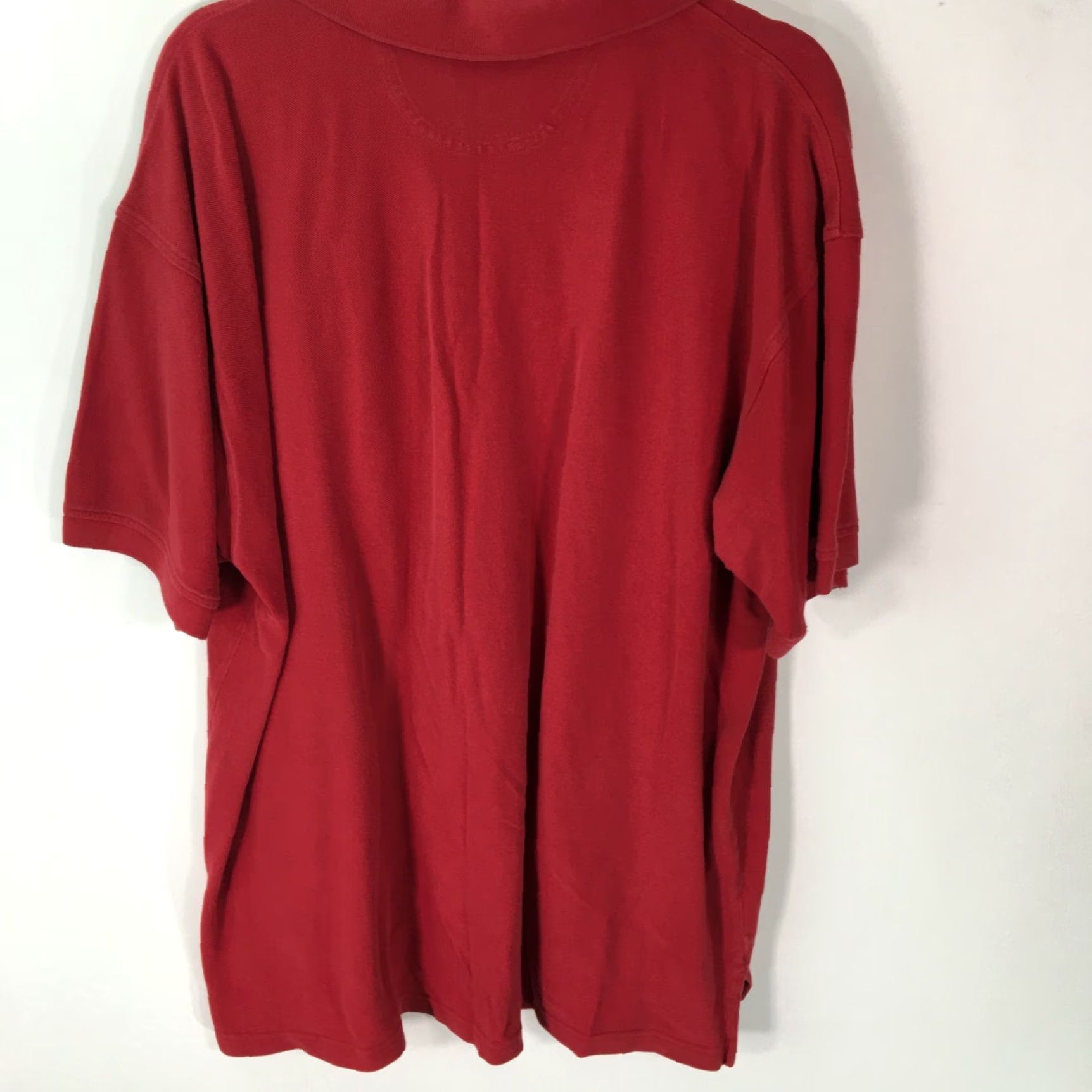 Izod Izod Mens Polo T-Shirt Red XXL Short Sleeve Stretch Casual Button Down Shirt ReguLar 27 in Chest Size US XXL / EU 58 / 5 - 2 Thumbnail