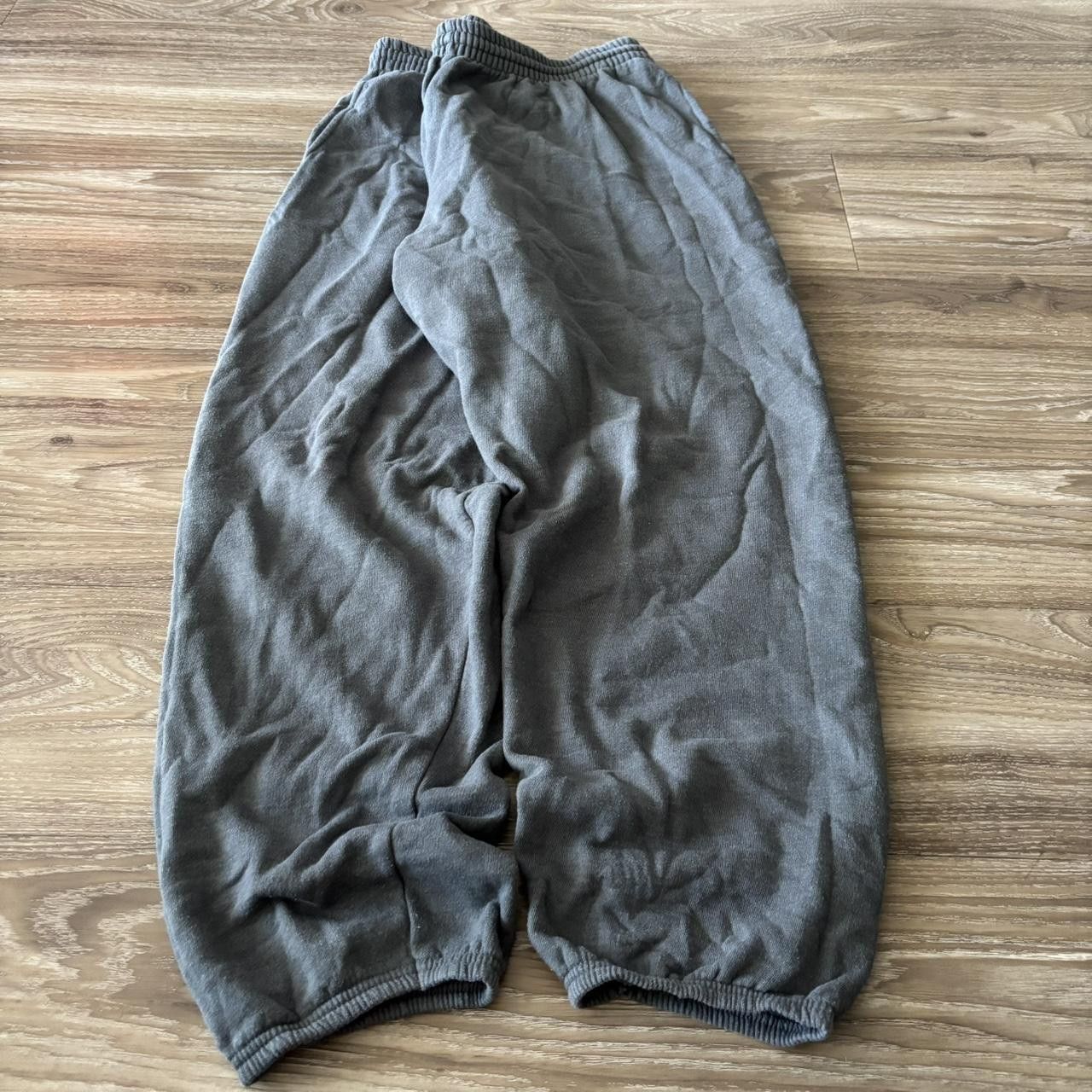 Vintage Crazy Vintage Y2K/2000s Baggy Grey Skater Essential Sweatpants! Fits L Size US 36 / EU 52 - 3 Thumbnail
