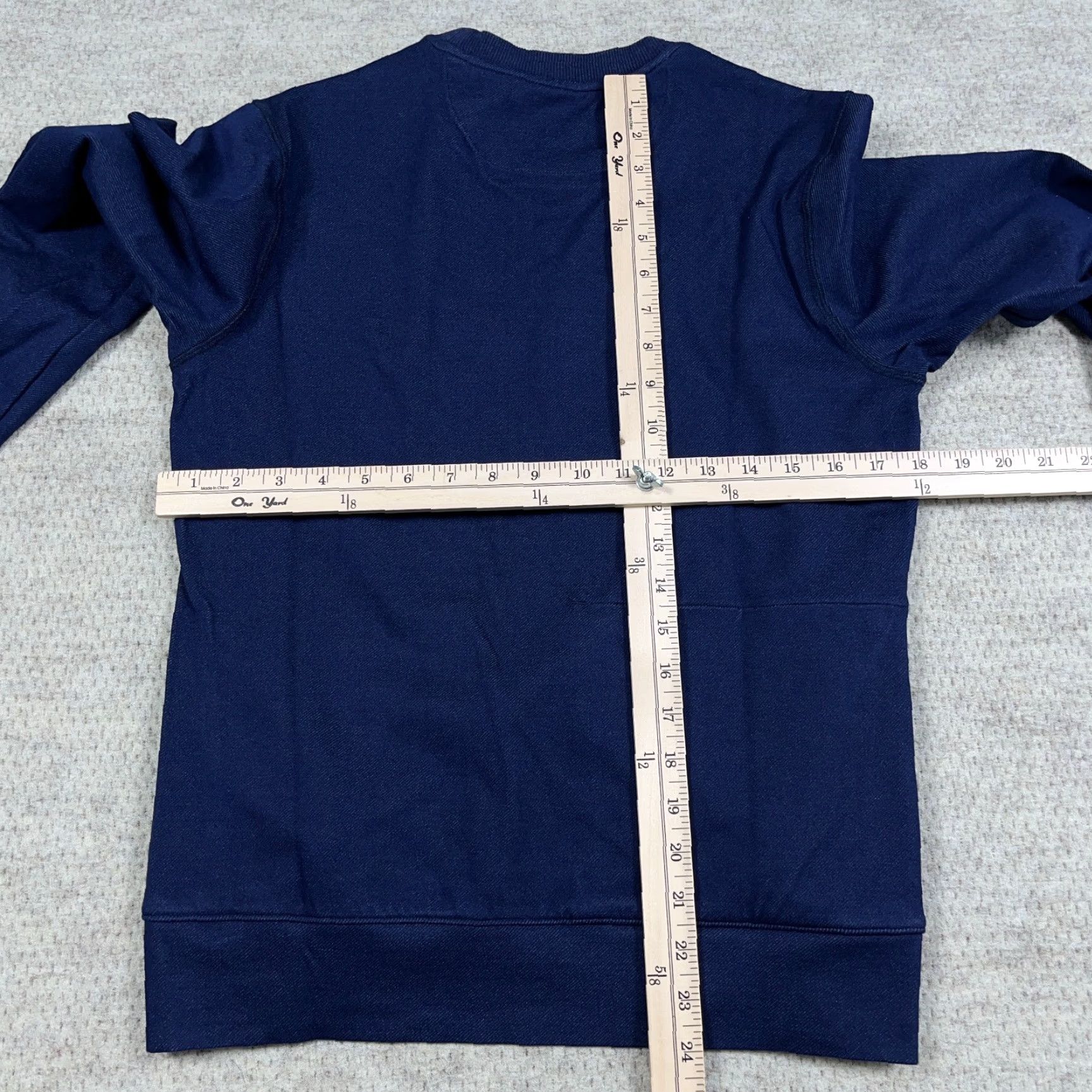 Vintage Twillory Sweatshirt Men Small Navy Blue Crewneck Sweater Athletic Fit Pocket Size US S / EU 44-46 / 1 - 6 Thumbnail