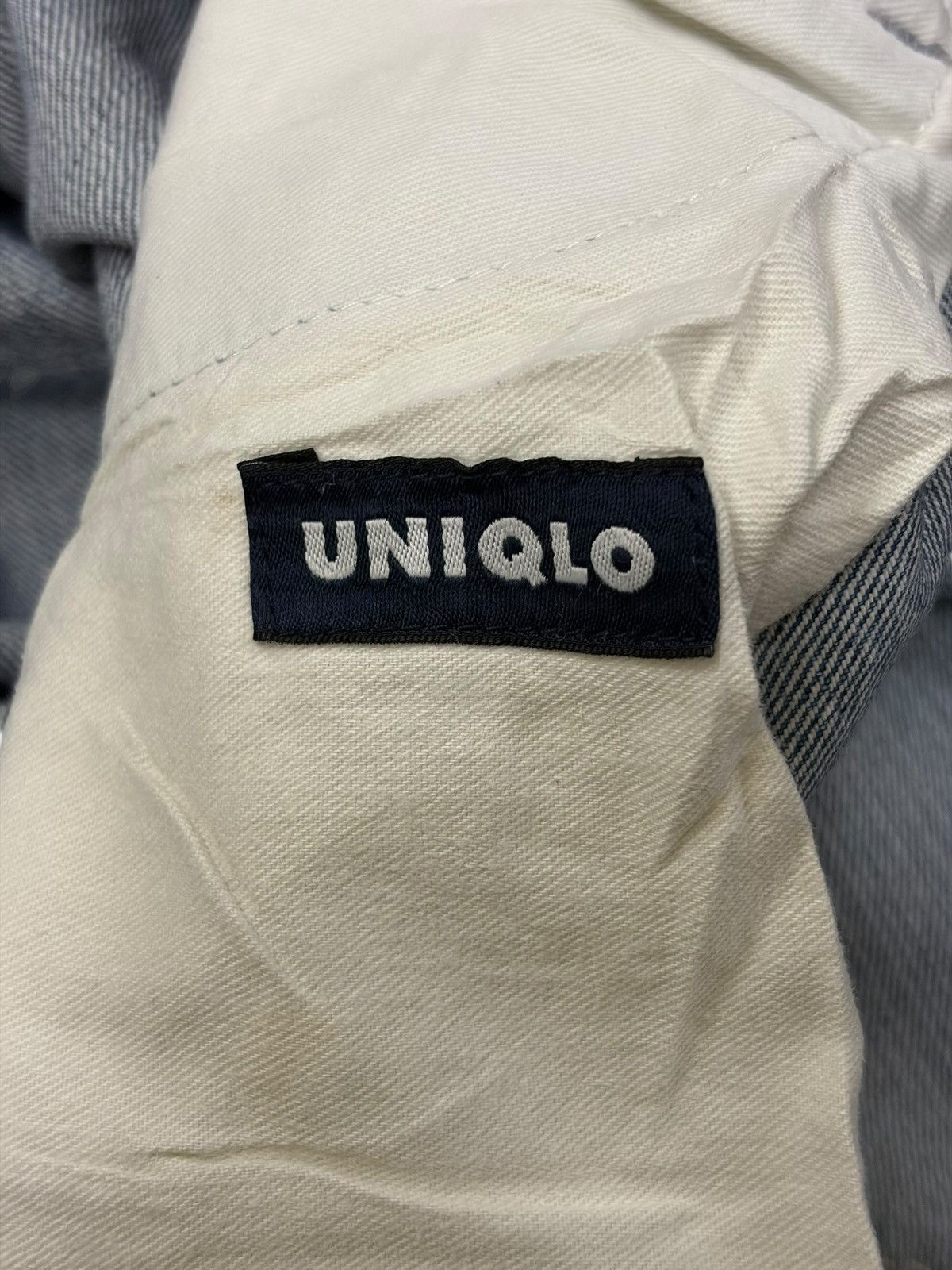 Uniqlo Vintage Japanese Uniqlo Sashiko Style Distressed Jeans Size US 30 / EU 46 - 5 Thumbnail