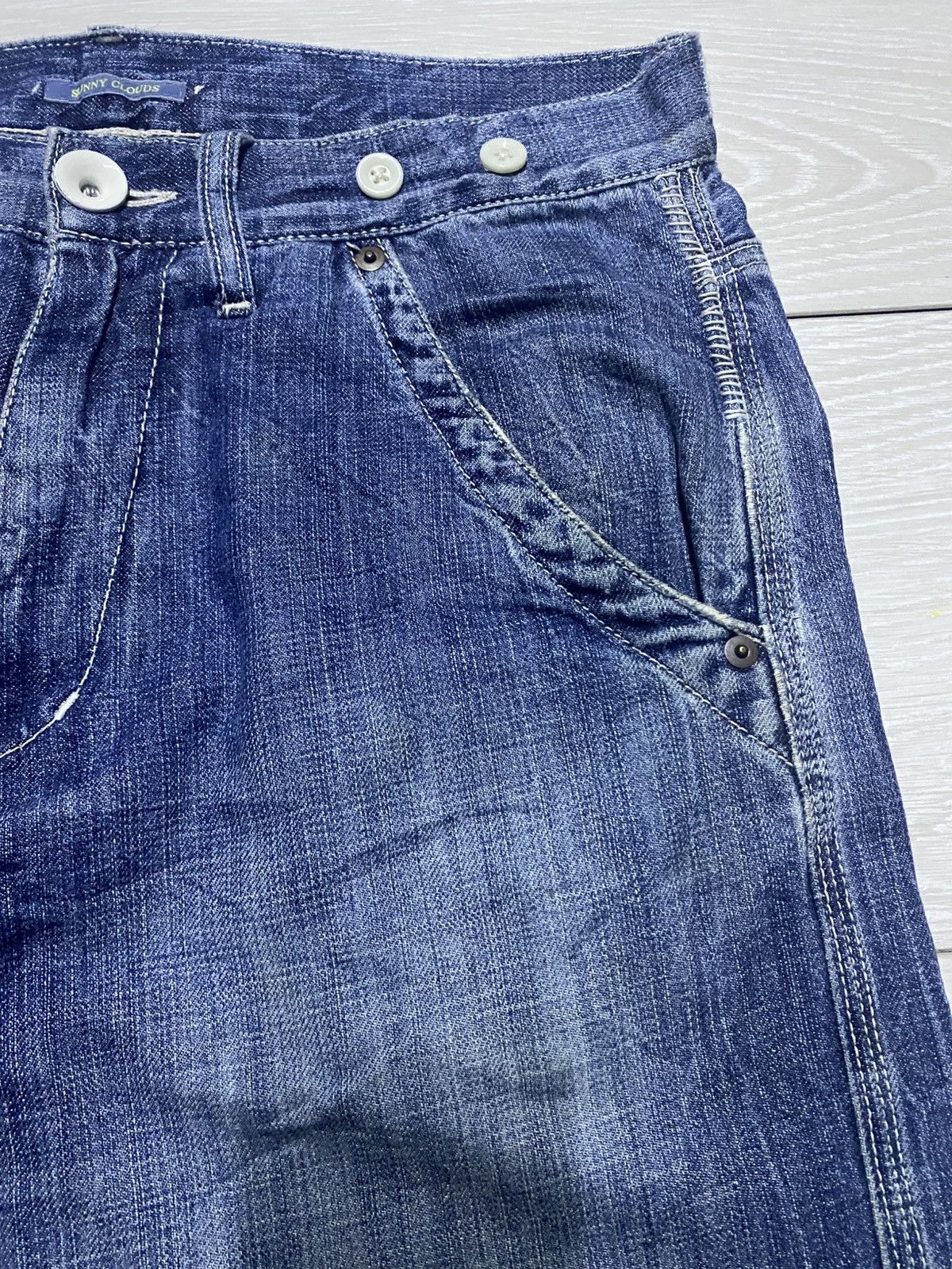 Japanese Brand Vintage Japanese Brand Sunny Cloud Jeans Size US 30 / EU 46 - 9 Thumbnail