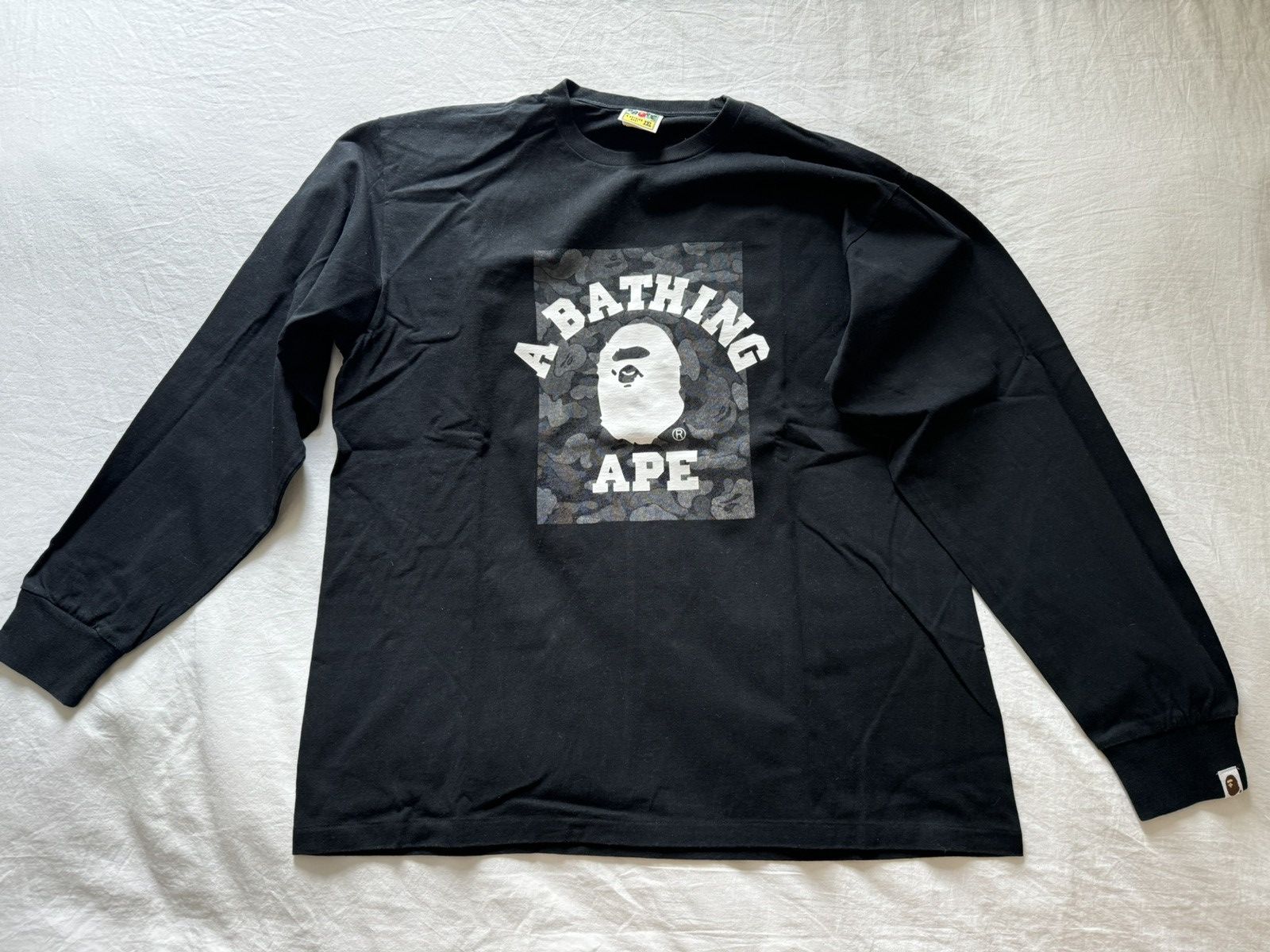 Bape BAPE reflective long sleeved tshirt/ sweatshirt Size US XXL / EU 58 / 5 - 1 Thumbnail