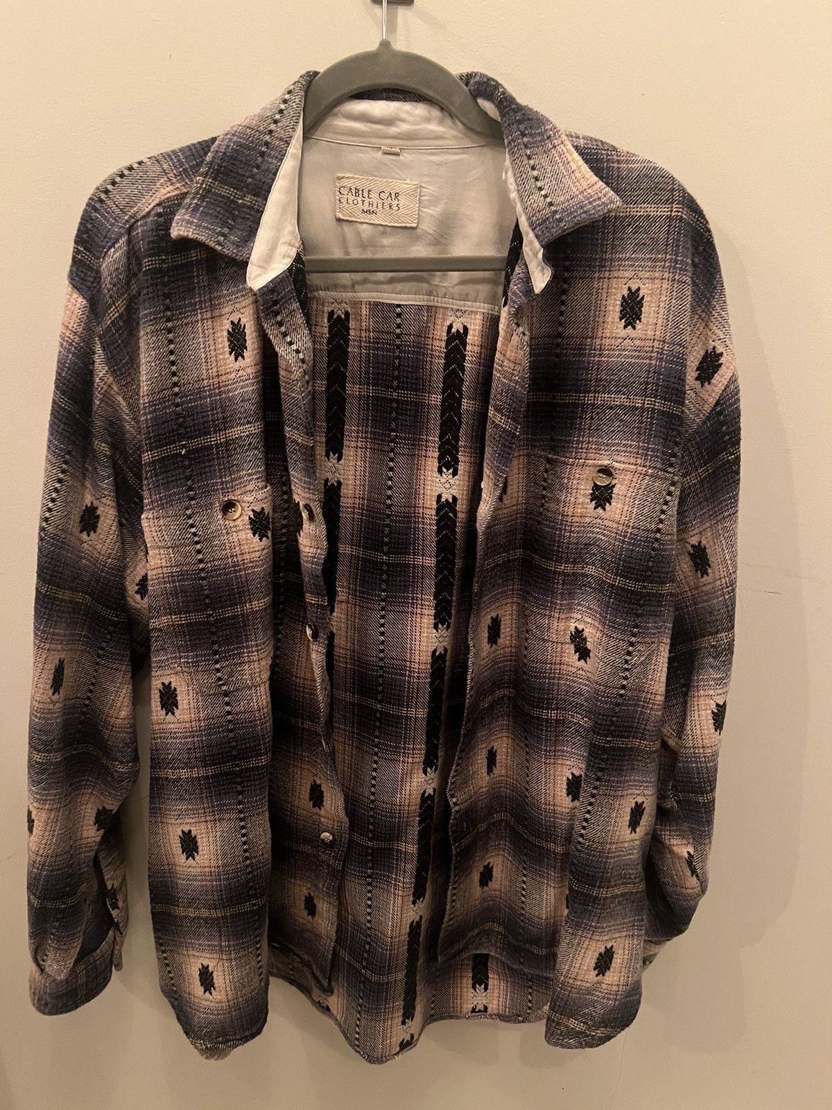 Japanese Brand × Vintage Vintage Japanese Flannel Size US XL / EU 56 / 4 - 1 Thumbnail