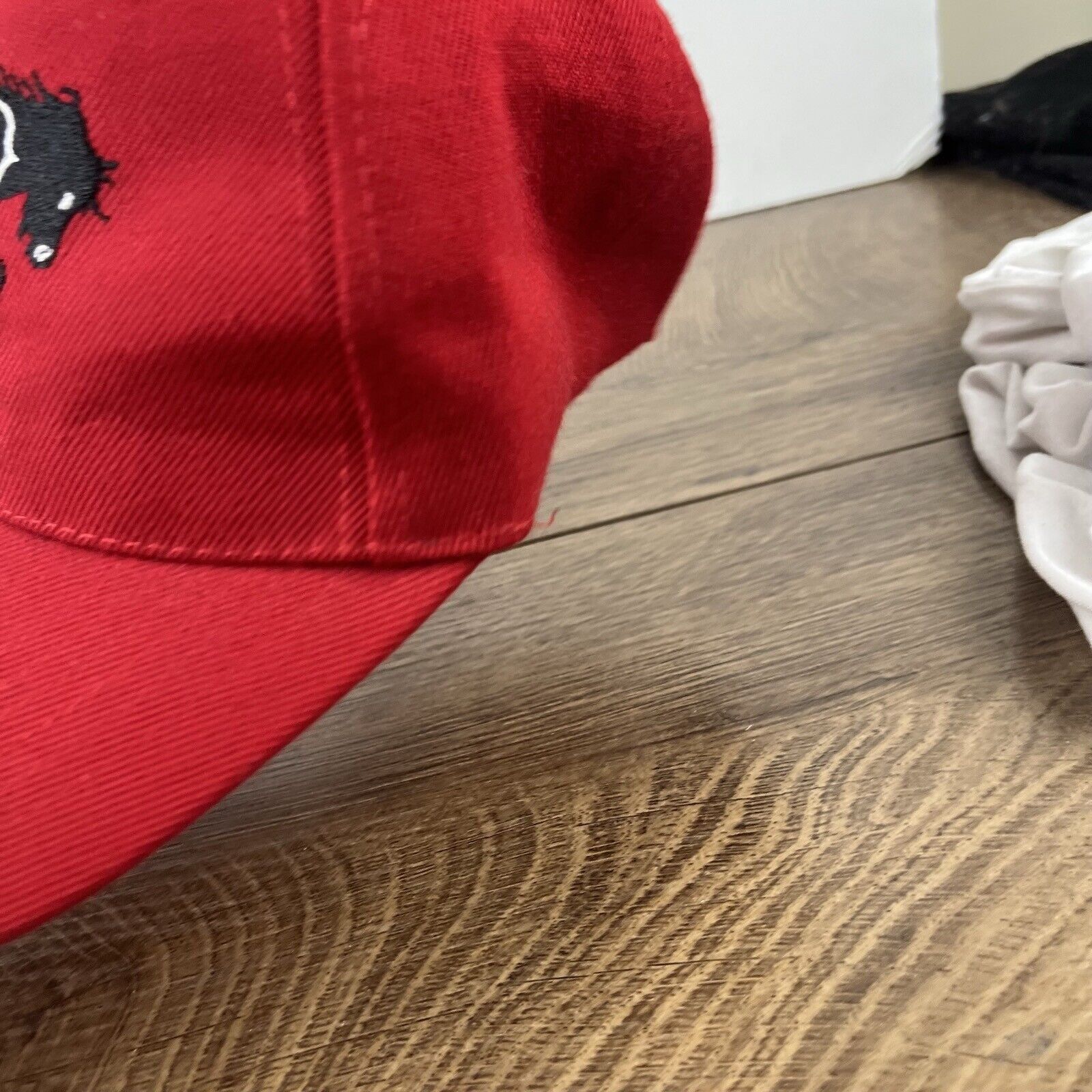Other Rough Riders Hat Red Cap Rough Riders Hat Adjustable Hat Red Size ONE SIZE - 7 Thumbnail