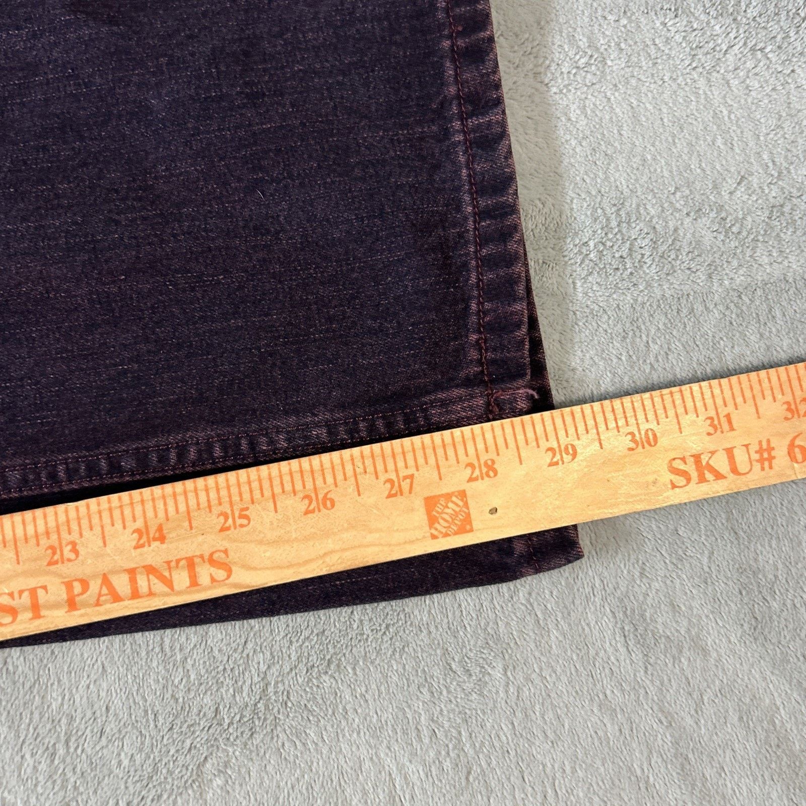 Faded Glory Beyond Baggy Dojo Jeans Womens 10 32x29 Baggy Bootcut Flare Size 32" / US 10 / IT 46 - 7 Thumbnail