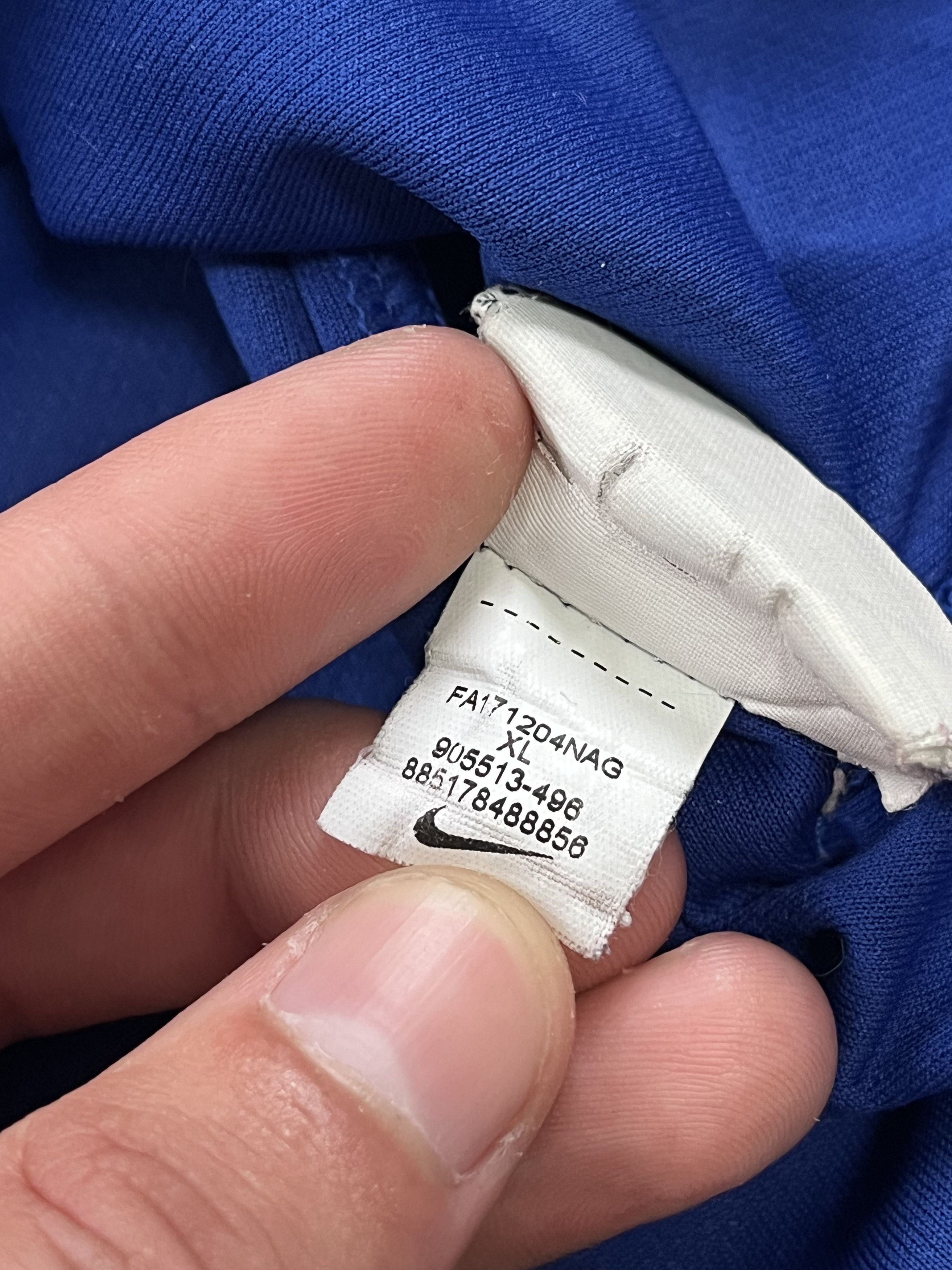 Chelsea Soccer × Nike CHELSEA 2017 2018 HOME FOOTBALL SHIRT SOCCER JERSEY NIKE Size US XL / EU 56 / 4 - 5 Thumbnail
