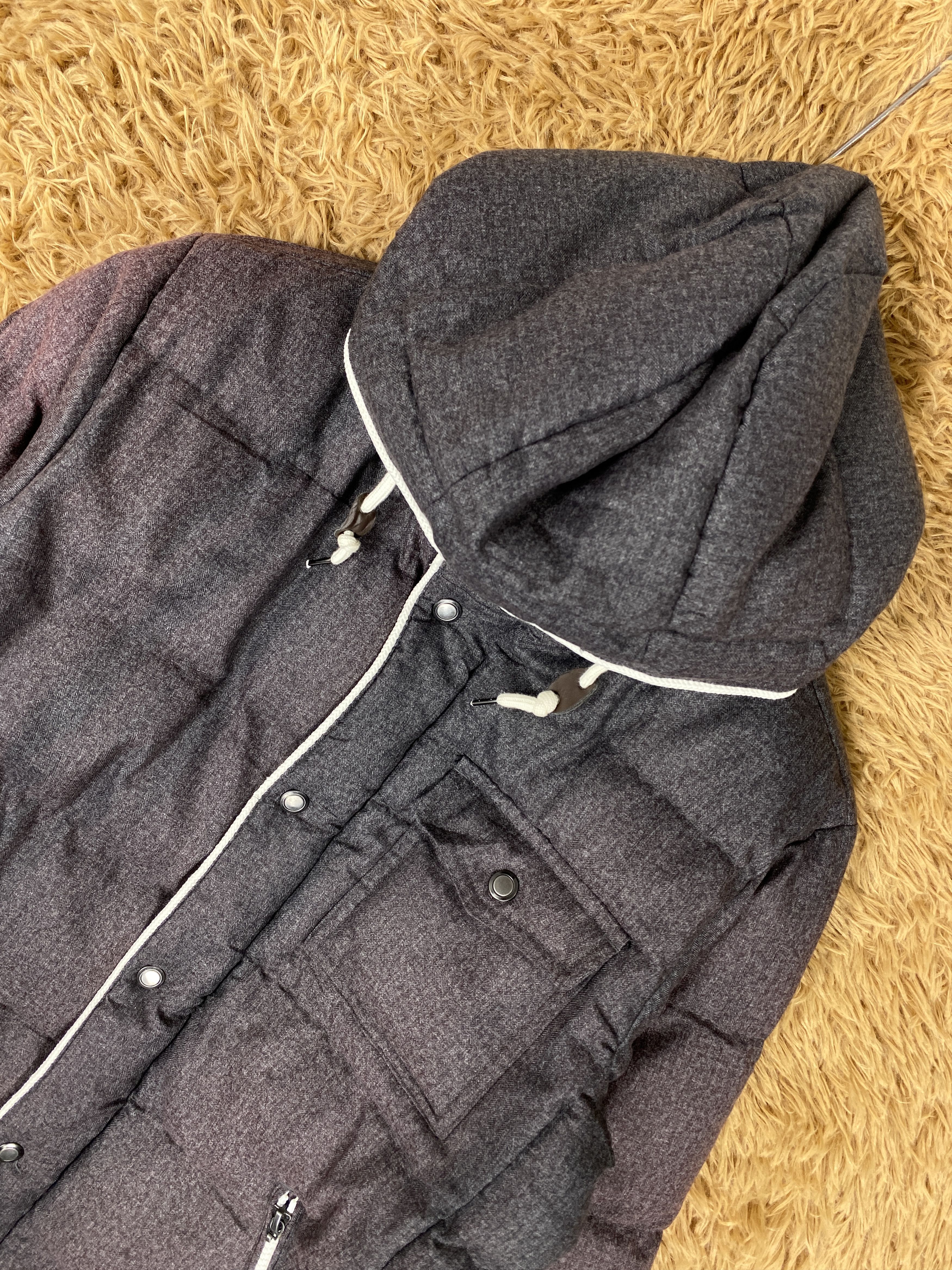 Japanese Brand Vintage Japanese Brand Puffer Hoodie Jacket J2224 Size US S / EU 44-46 / 1 - 2 Thumbnail