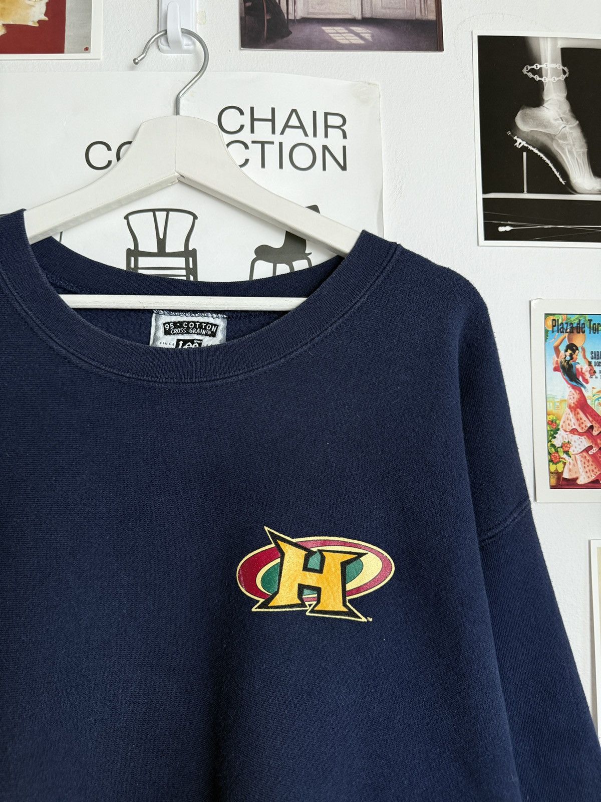 Lee Vintage 90s Lee heavyweight Hyper Wheels sweatshirt XXL skate Size US XXL / EU 58 / 5 - 3 Thumbnail