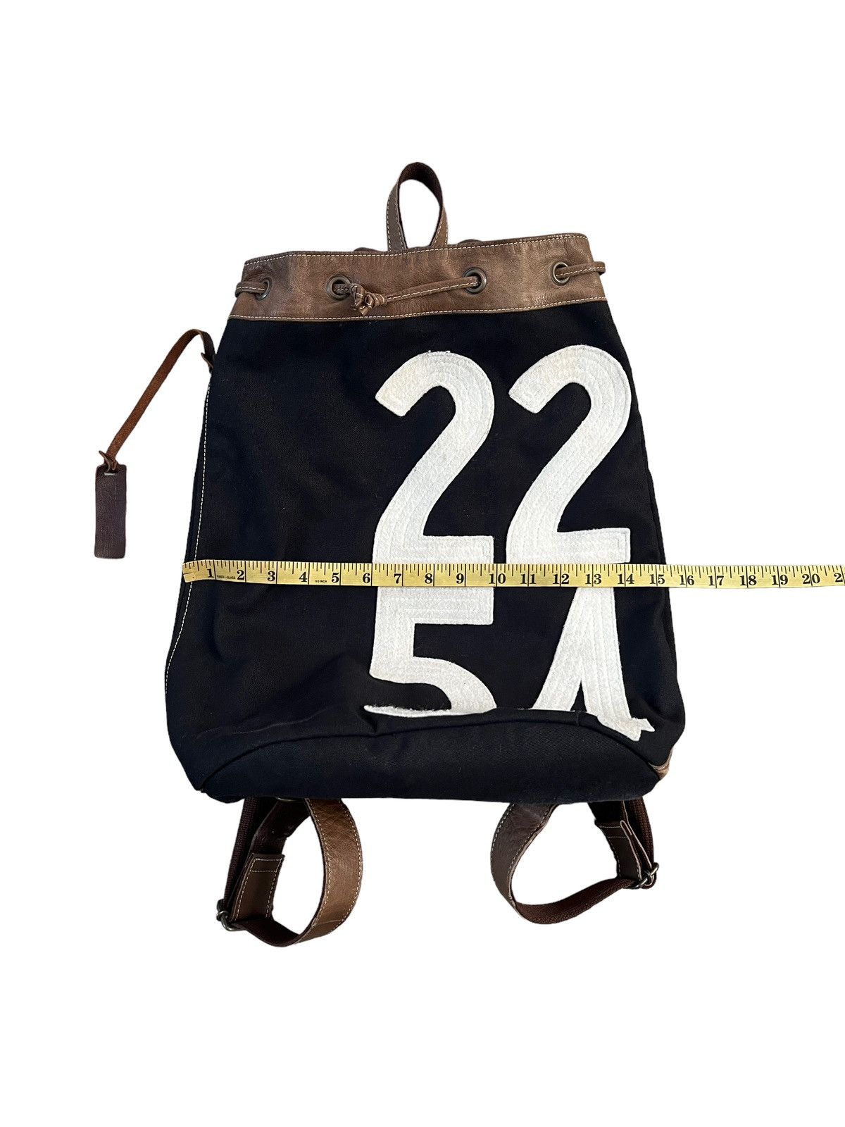 Japanese Brand Tideway 🇯🇵 x Steed Numericals Canvas Backpack Size ONE SIZE - 12 Thumbnail